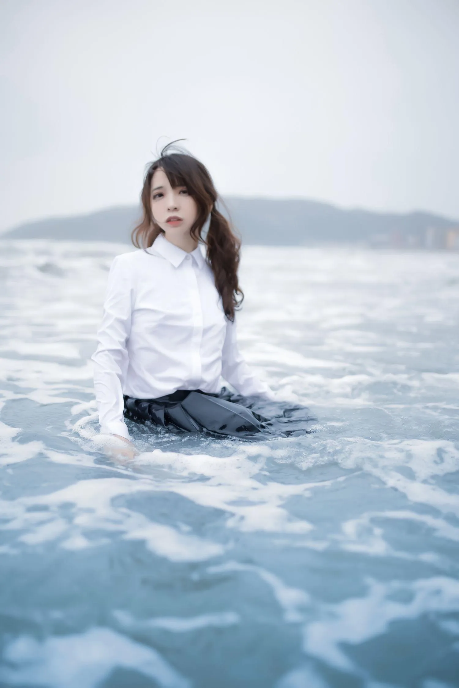 疯猫ss – NO.36 眠海歌（3套）-海，蓝 [28P]插图4