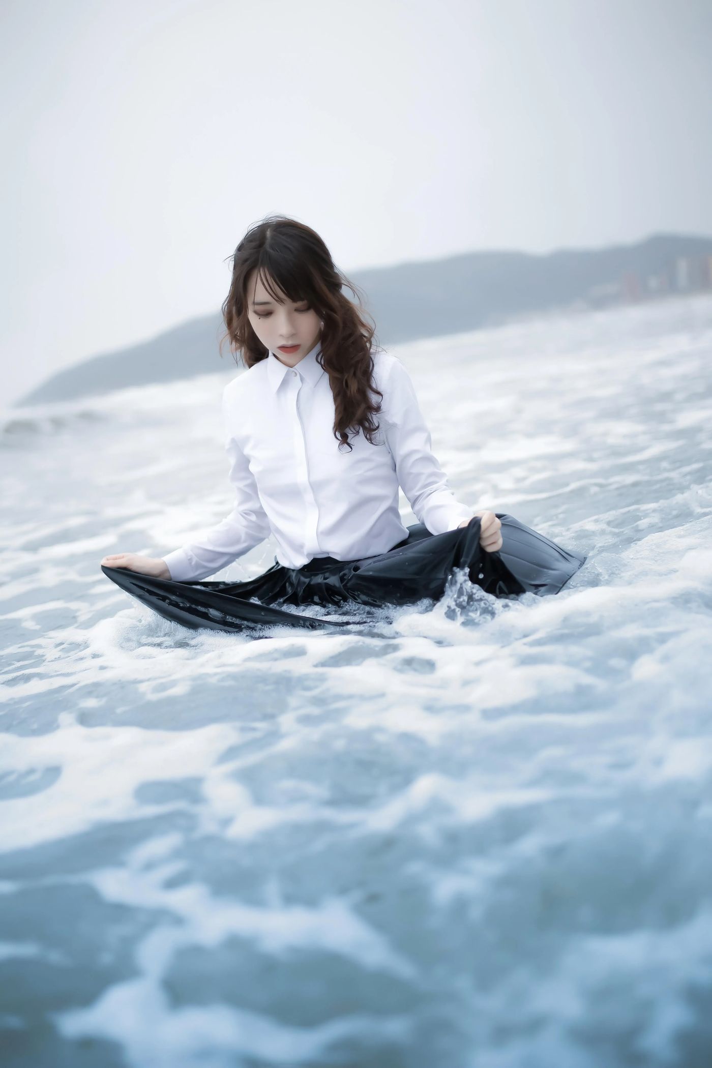 疯猫ss – NO.36 眠海歌（3套）-海，蓝 [28P]插图6