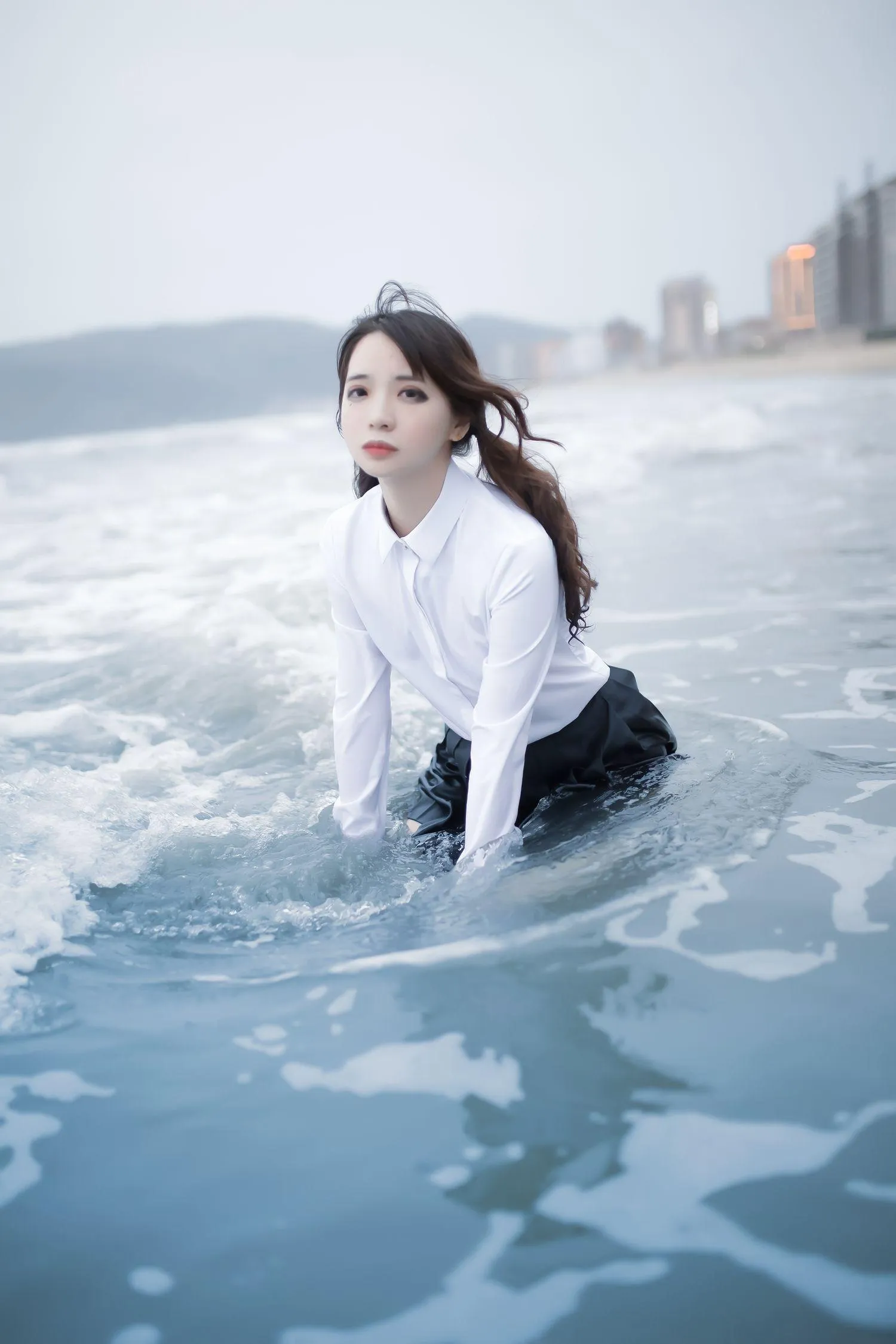 疯猫ss – NO.36 眠海歌（3套）-海，蓝 [28P]插图7