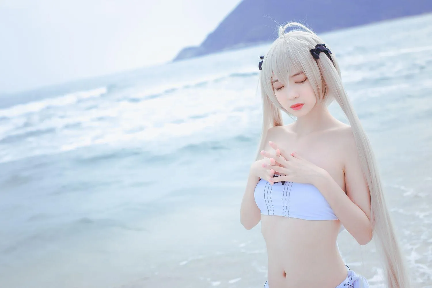 疯猫ss – NO.40 穹妹海边 [34P]插图8