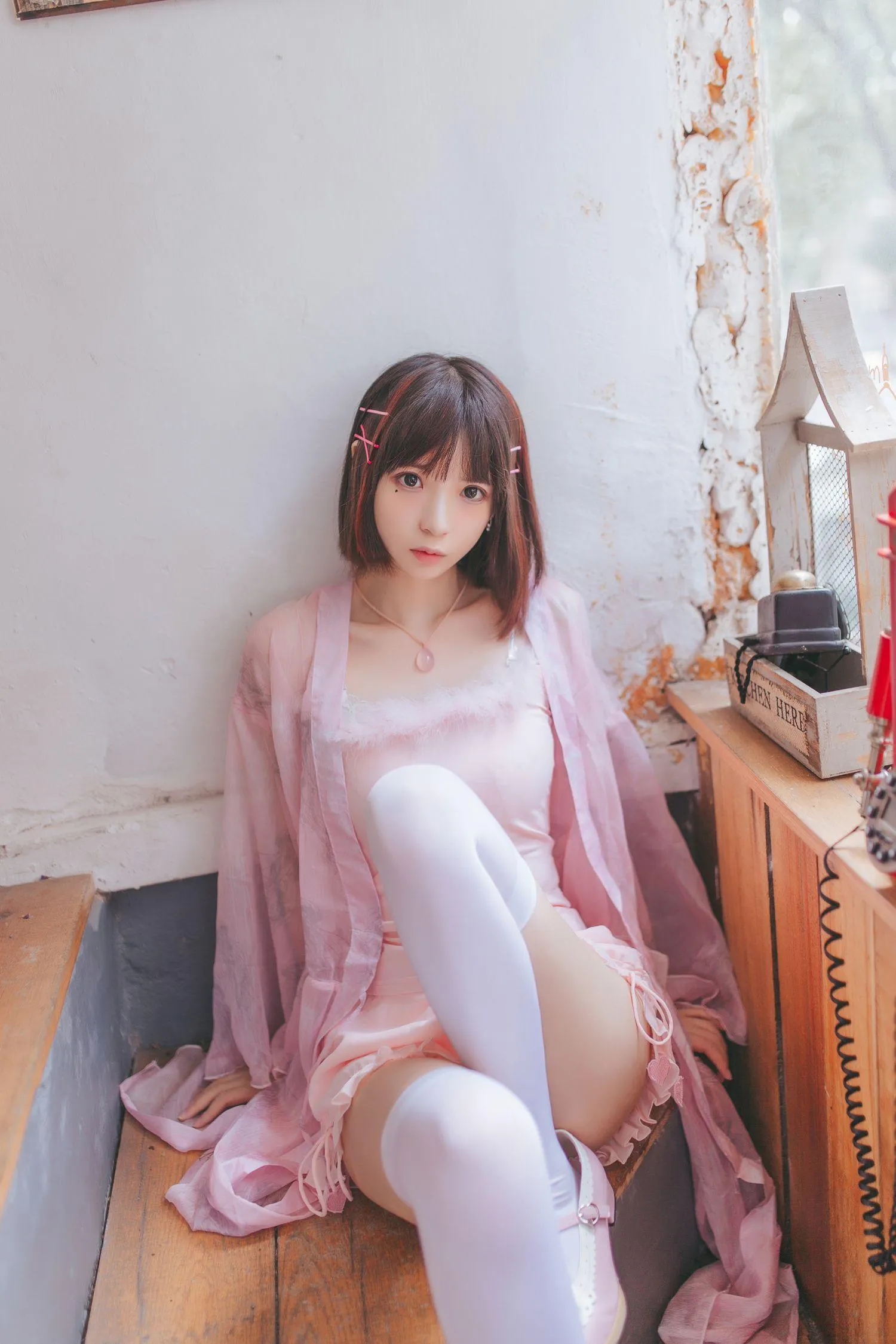 疯猫ss – NO.41 粉红日常 [19P]插图1
