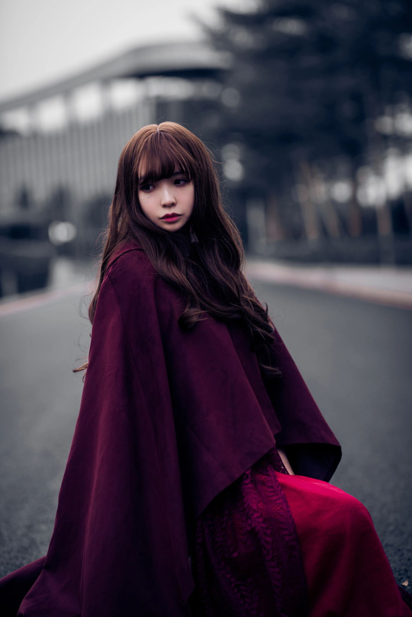 疯猫ss – NO.43 红色披风 [12P]插图9