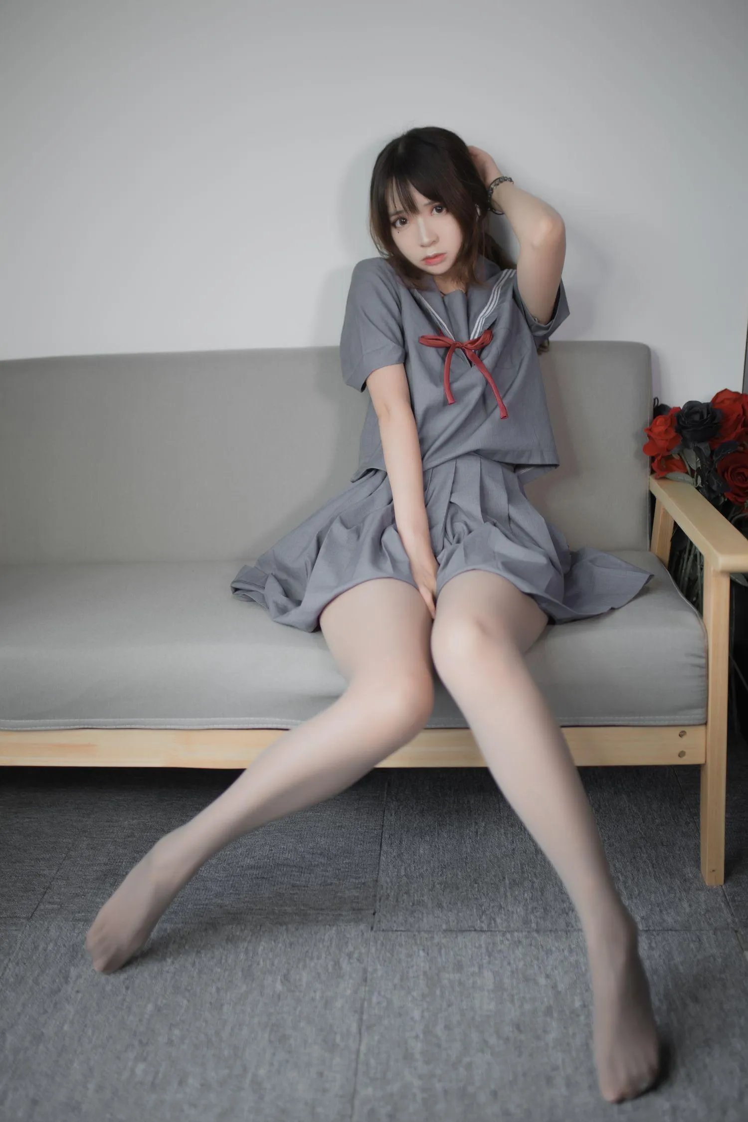 疯猫ss – NO.50 蓝灰JK [29P]插图2