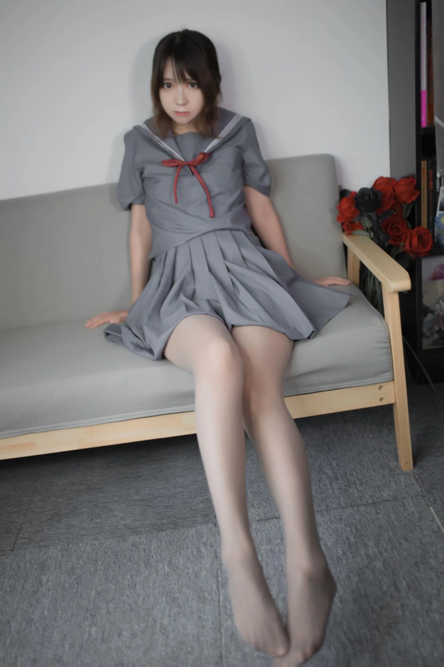 疯猫ss – NO.50 蓝灰JK [29P]插图3