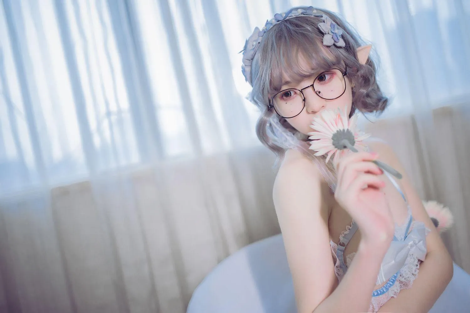 疯猫ss – NO.51 蓝色精灵 [30P]插图3