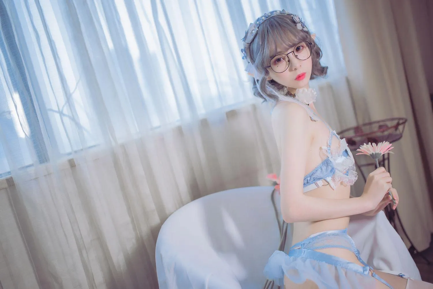 疯猫ss – NO.51 蓝色精灵 [30P]插图5