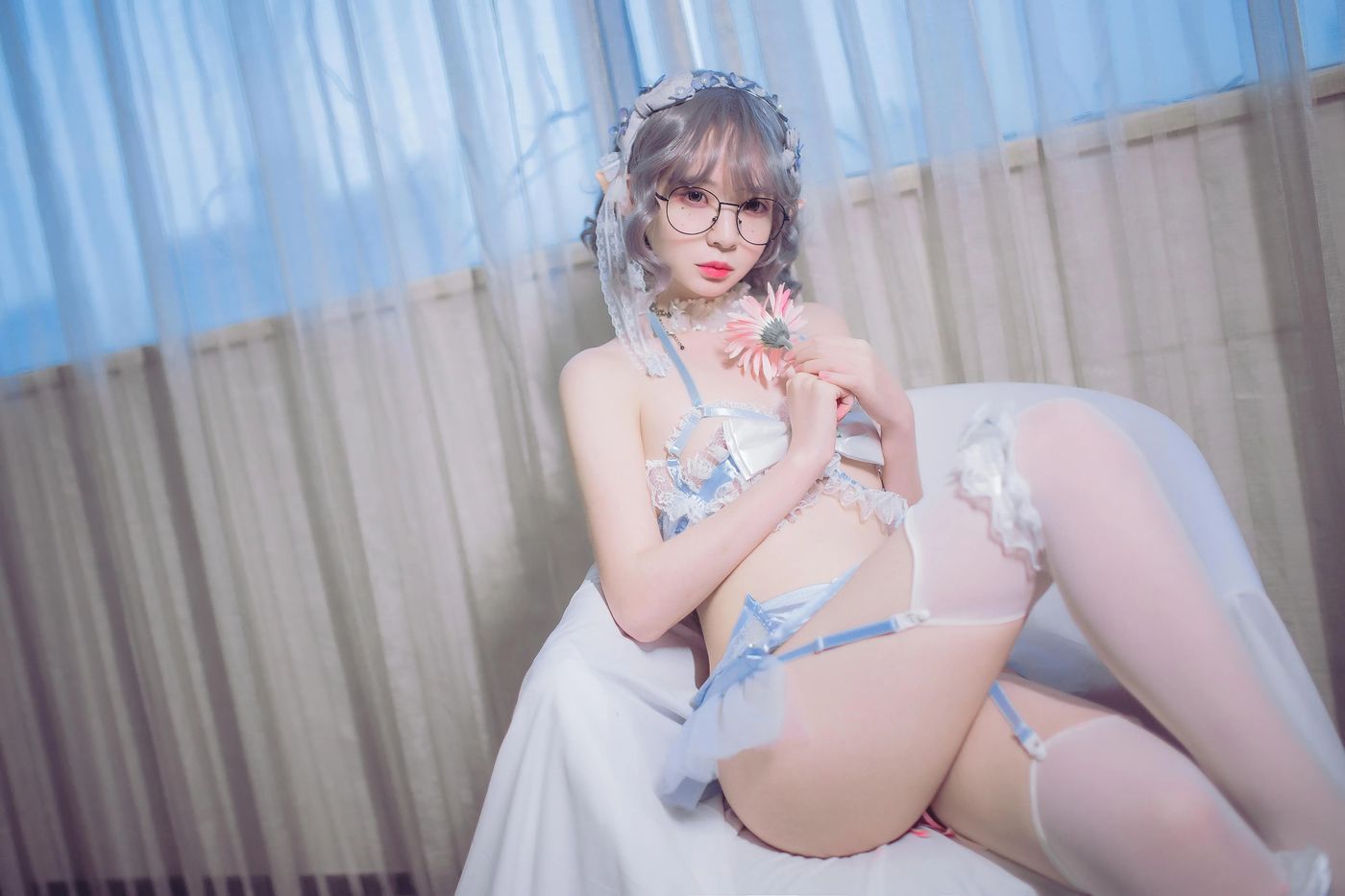 疯猫ss – NO.51 蓝色精灵 [30P]插图1