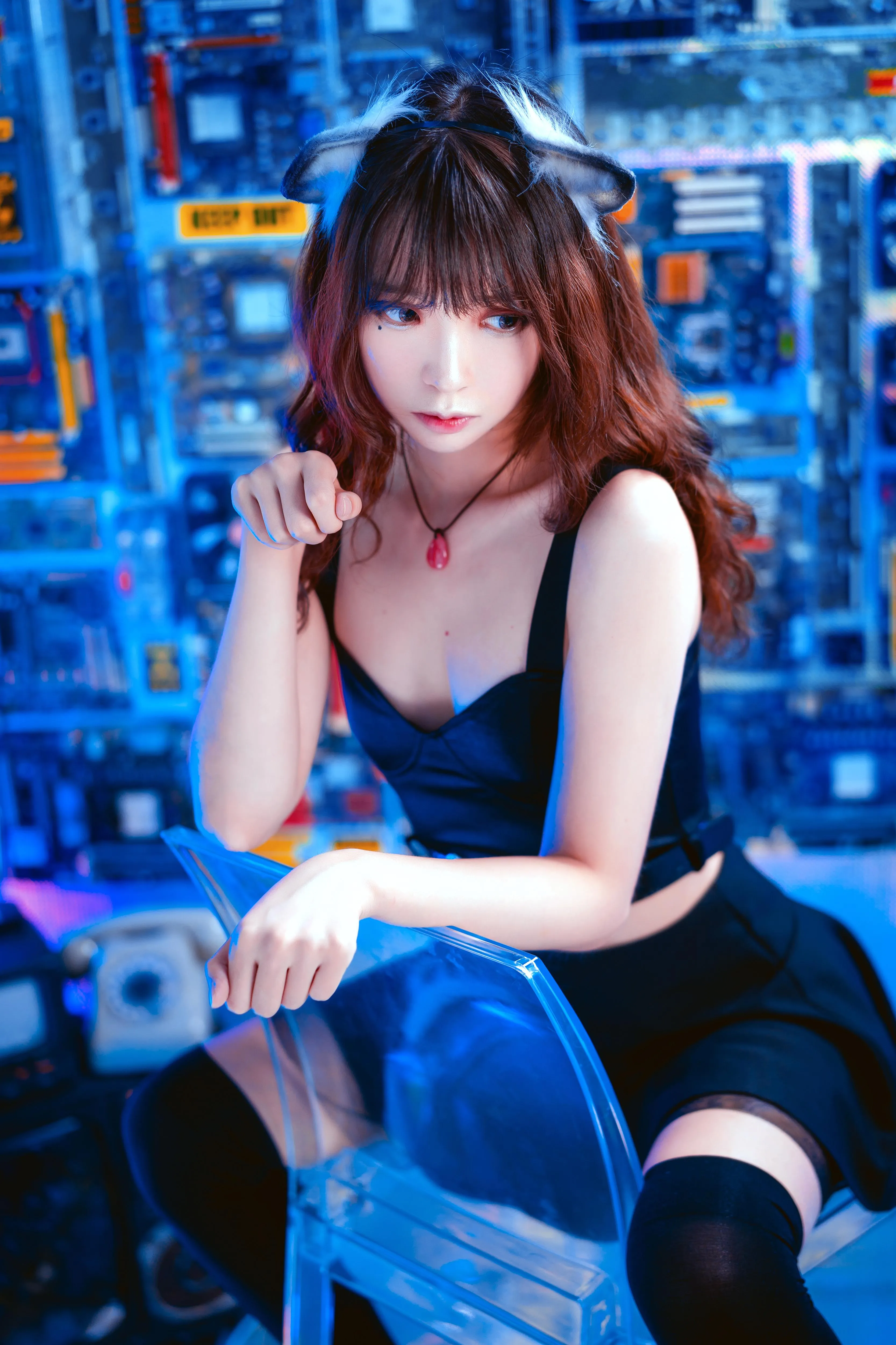 疯猫ss – NO.55 魔女样双笙本（6套）-幻象蓝猫 [28P]插图6