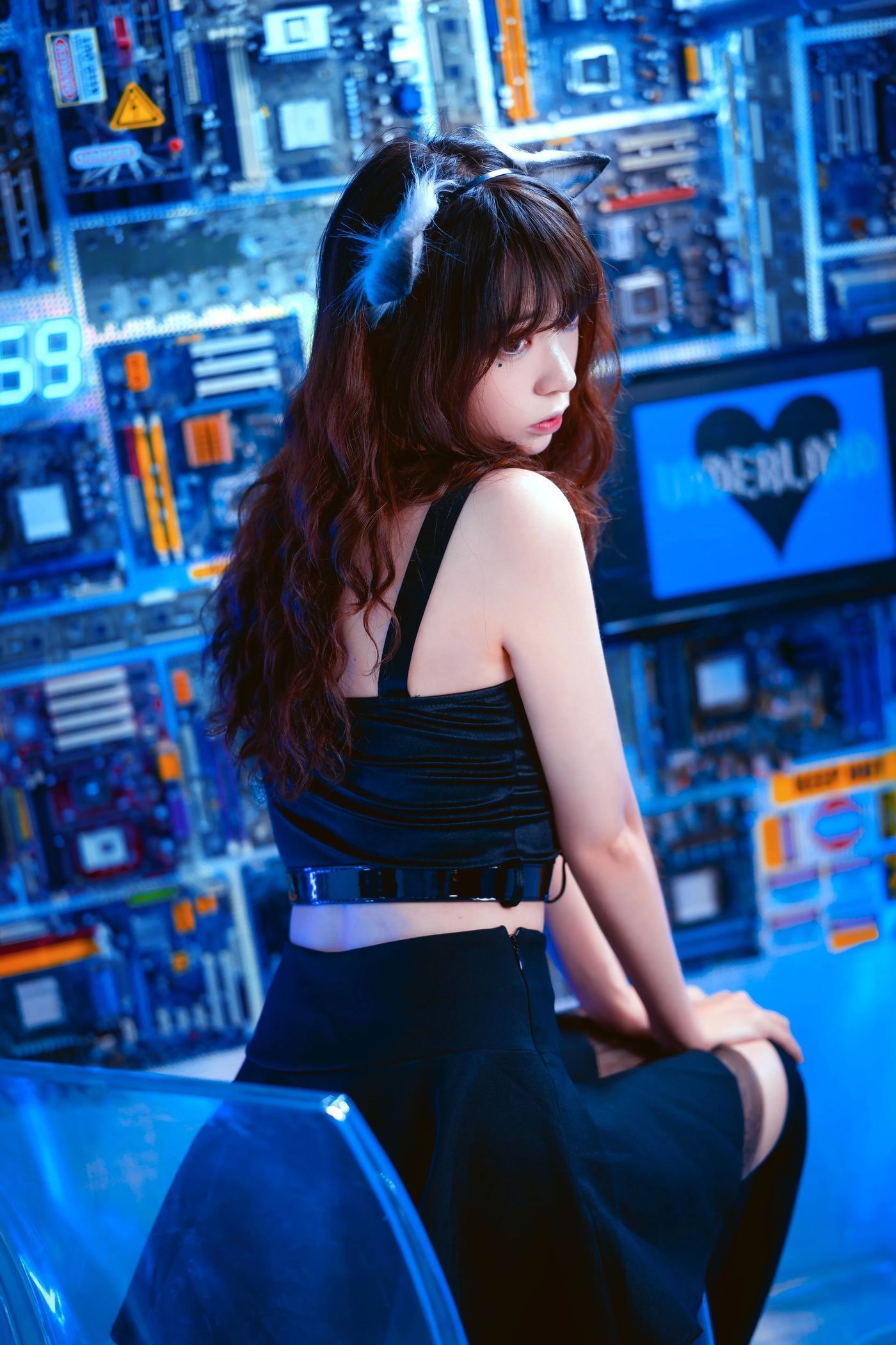 疯猫ss – NO.55 魔女样双笙本（6套）-幻象蓝猫 [28P]插图7