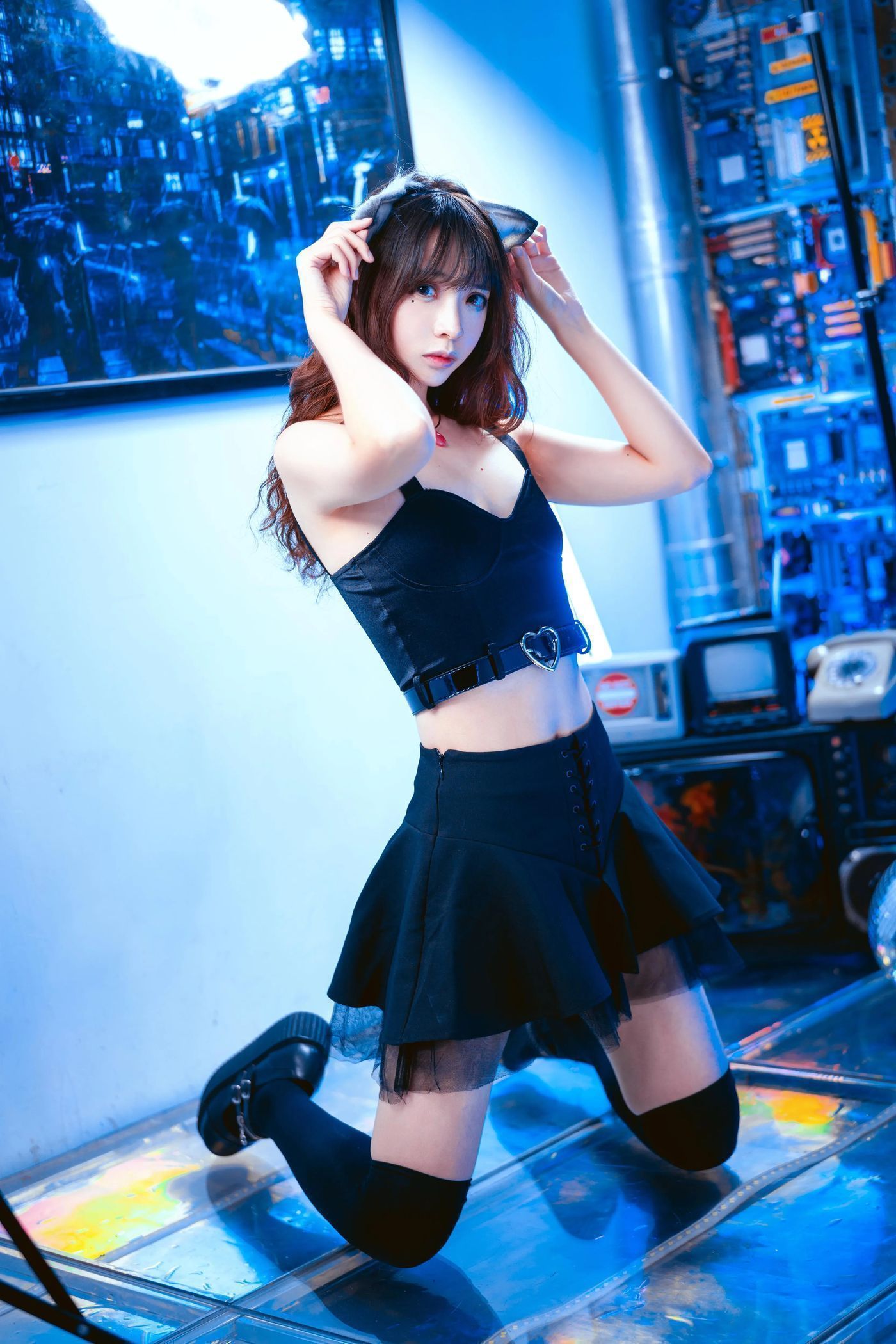 疯猫ss – NO.55 魔女样双笙本（6套）-幻象蓝猫 [28P]插图