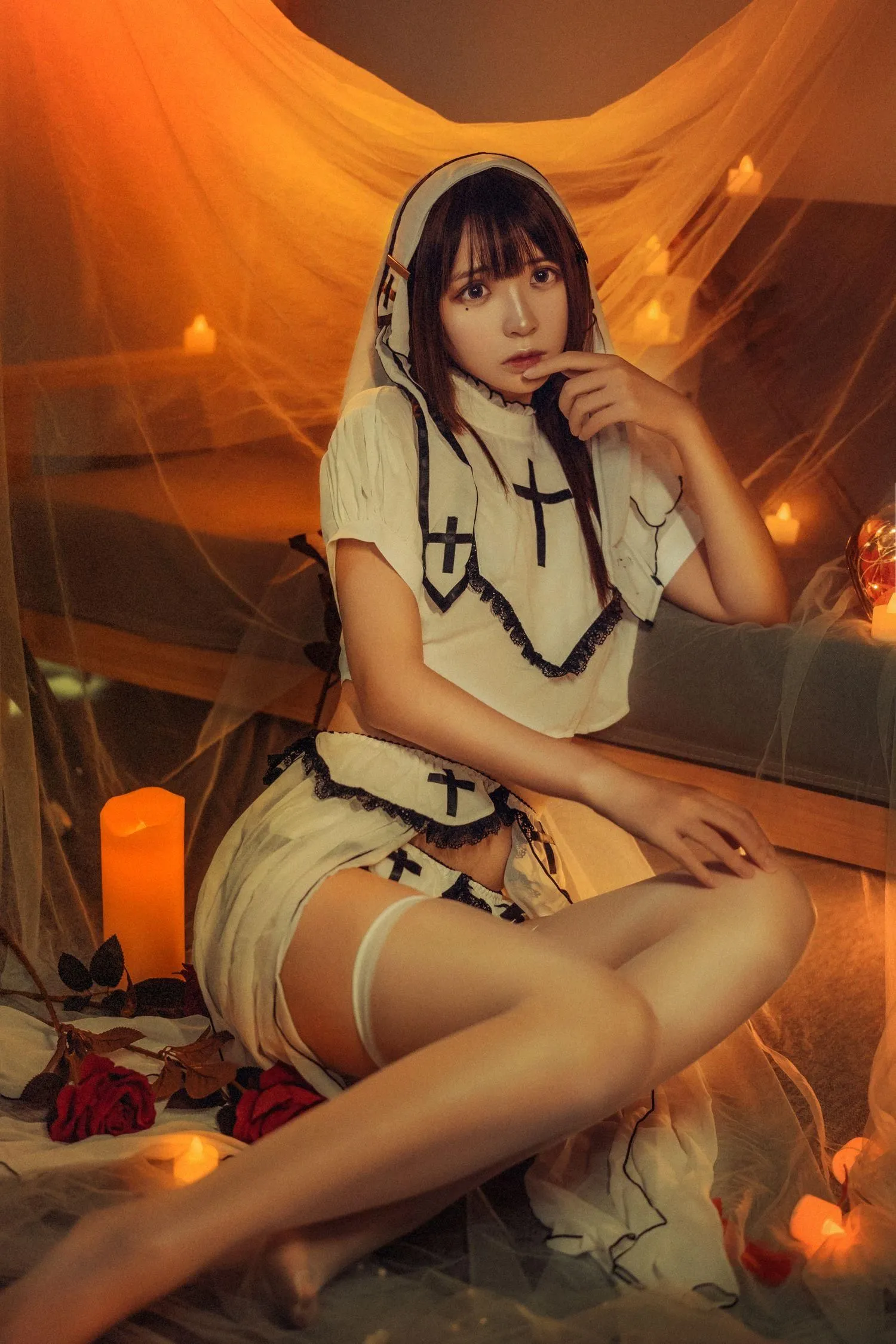 疯猫ss – NO.55 魔女样双笙本（6套）-黄昏修女 [17P]插图7