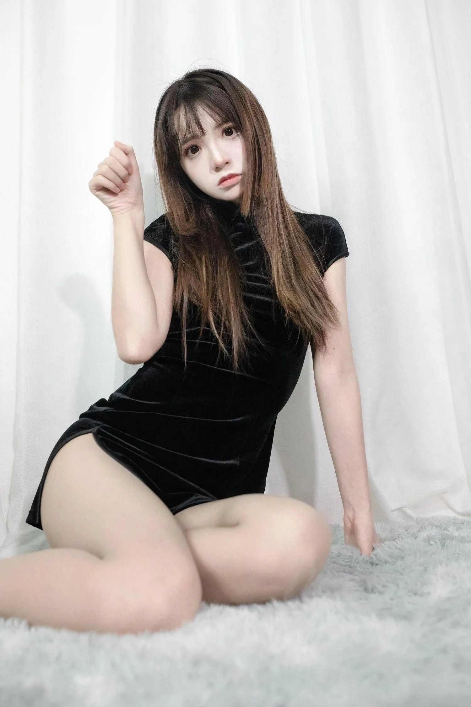 疯猫ss – NO.57 黑旗袍 [20P]插图7