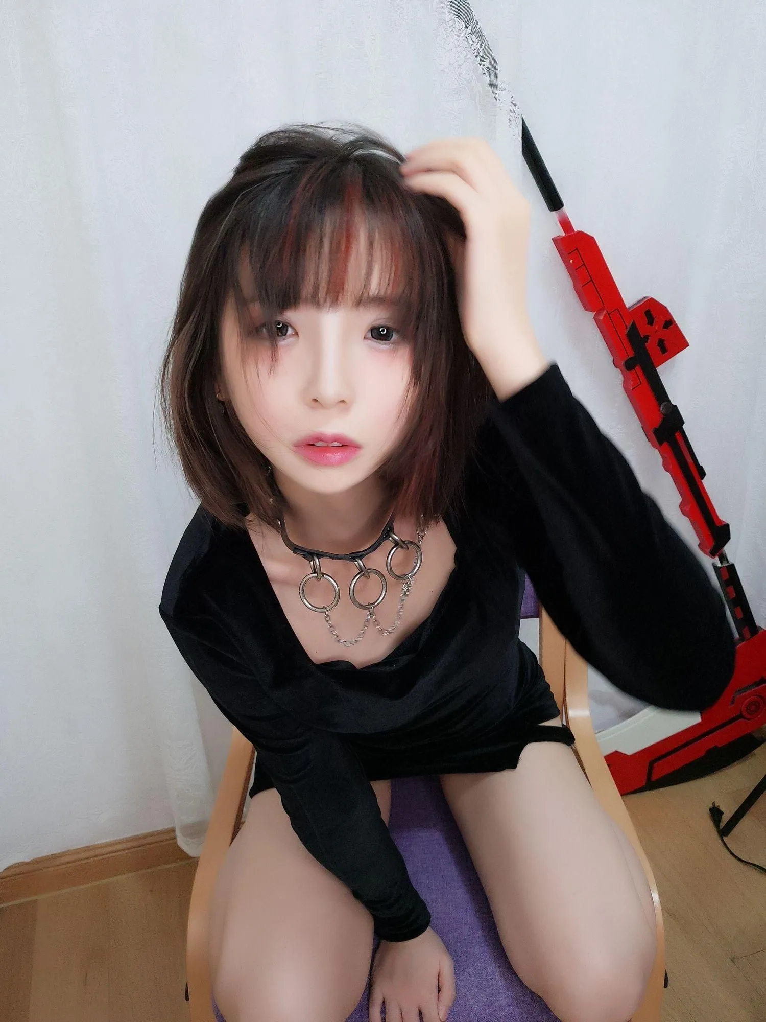 疯猫ss – NO.60 黑色紧身衣 [24P]插图7