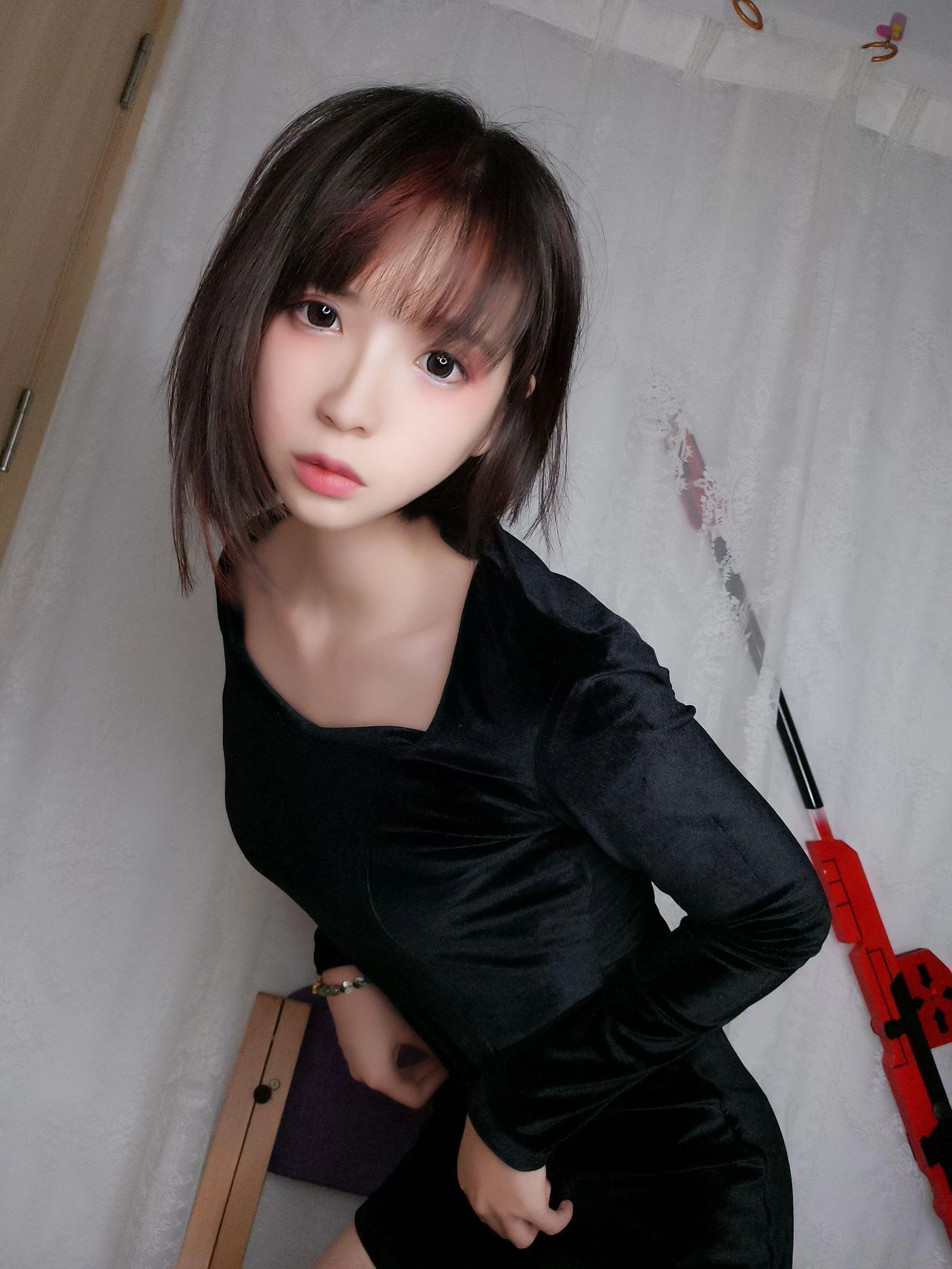 疯猫ss – NO.60 黑色紧身衣 [24P]插图1