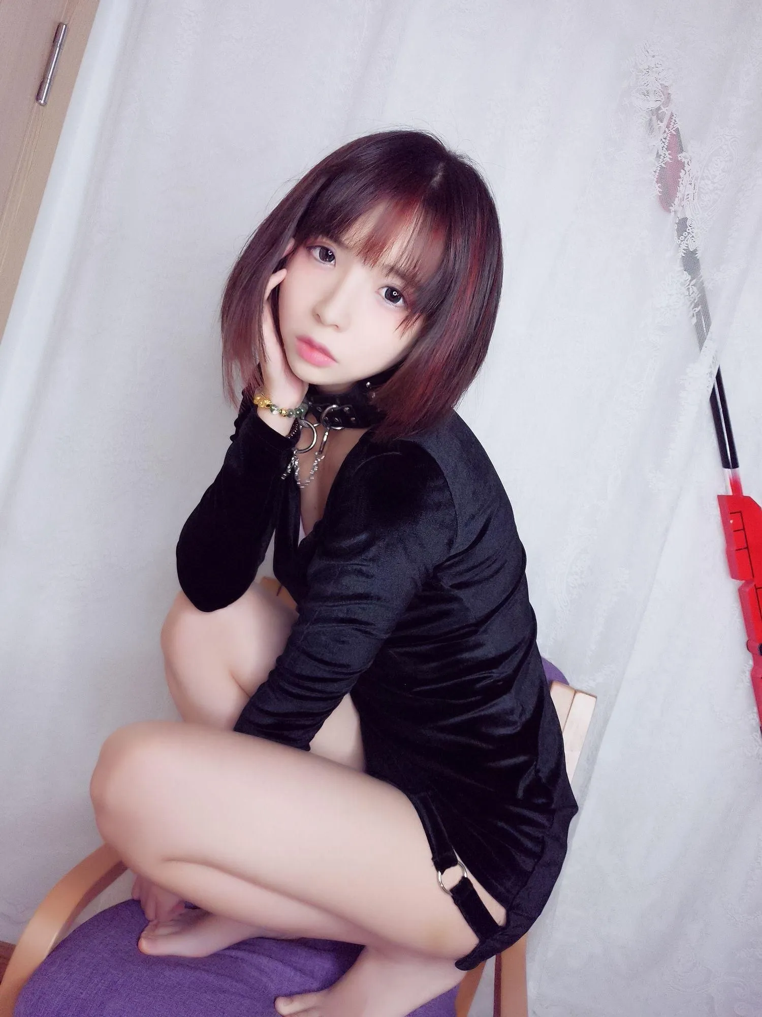 疯猫ss – NO.60 黑色紧身衣 [24P]插图2