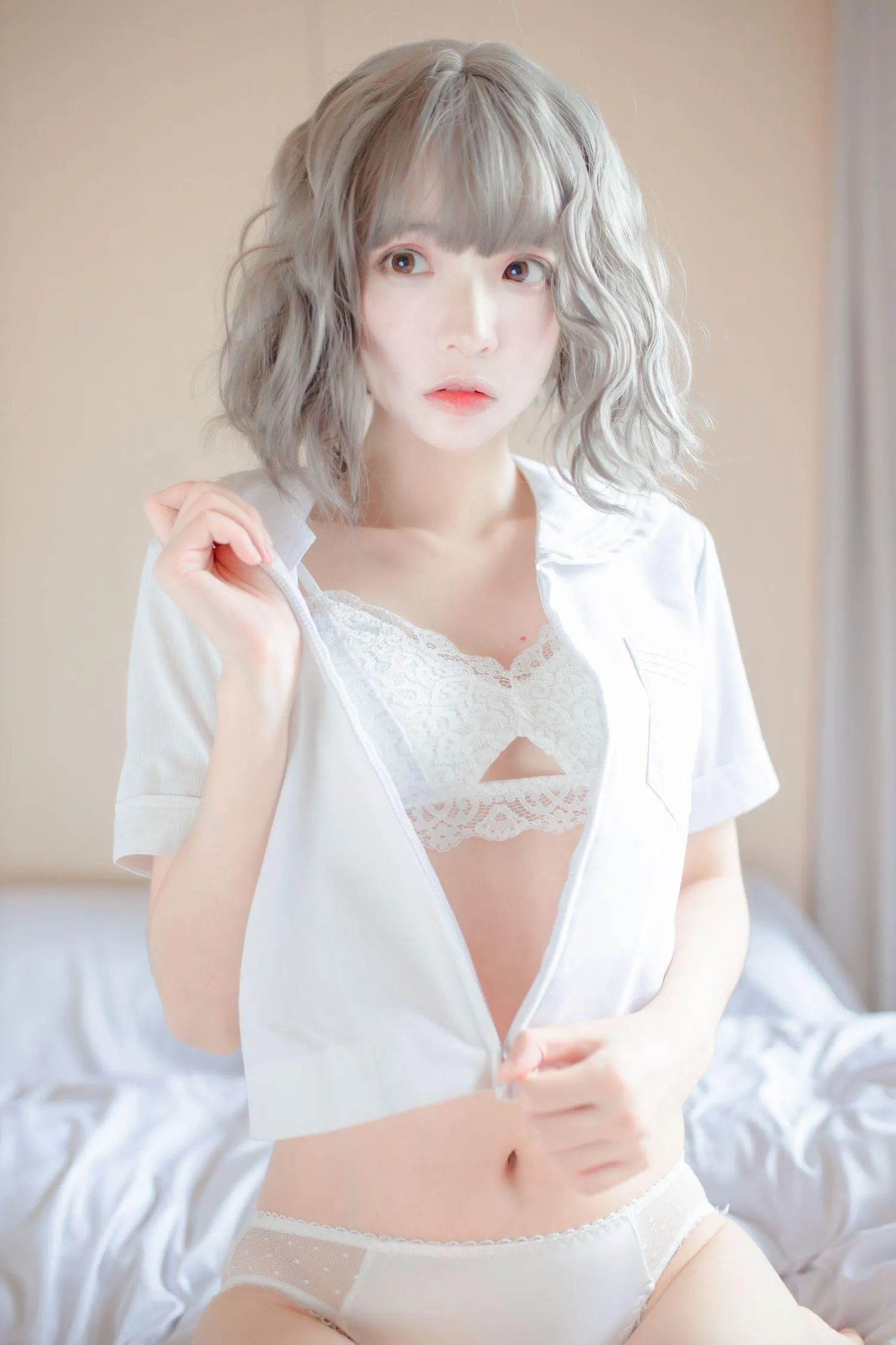 疯猫ss – NO.65 思绪本-内衣 [27P]插图9