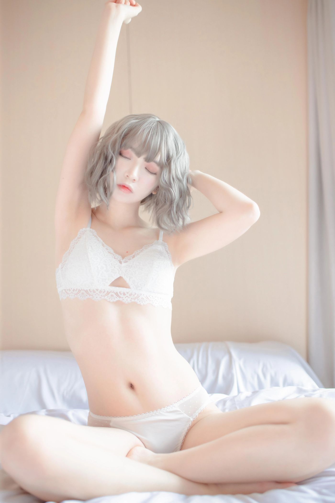 疯猫ss – NO.65 思绪本-内衣 [27P]插图6