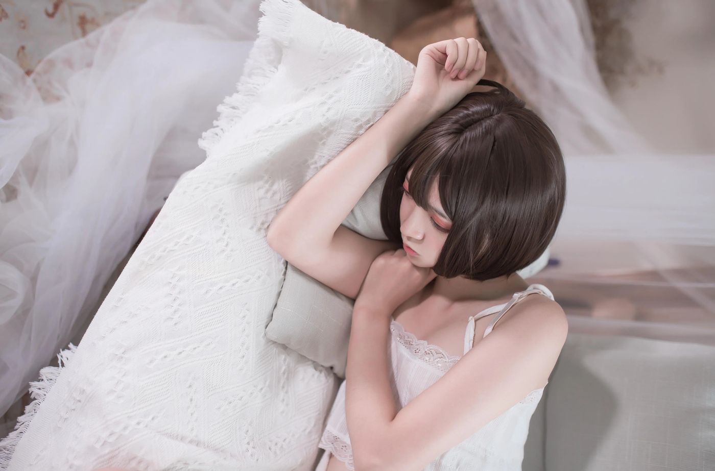 疯猫ss – NO.68 眼镜娘 [30P]插图4
