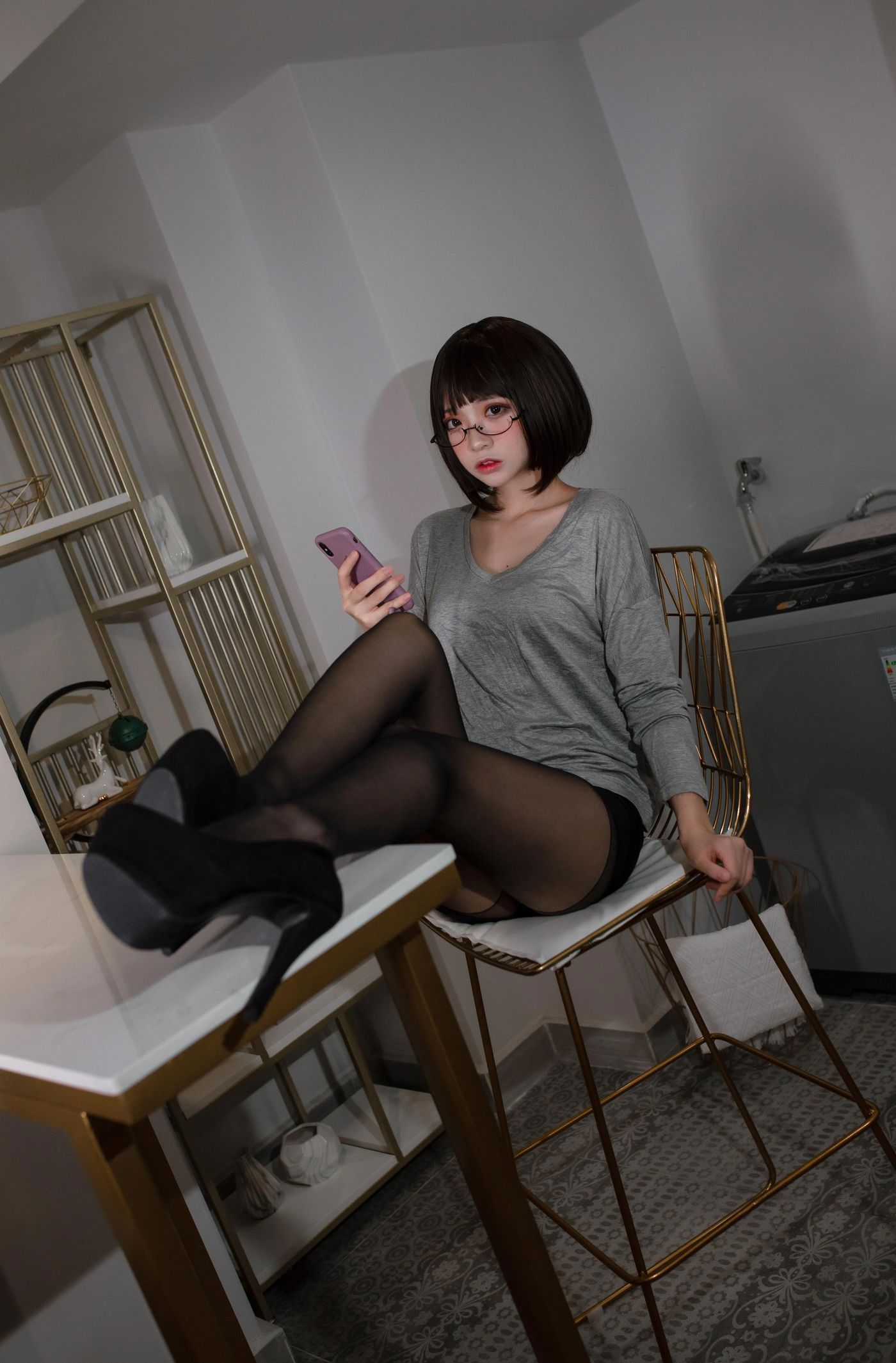 疯猫ss – NO.71 OL真爱本子 居家ol [30P]插图7