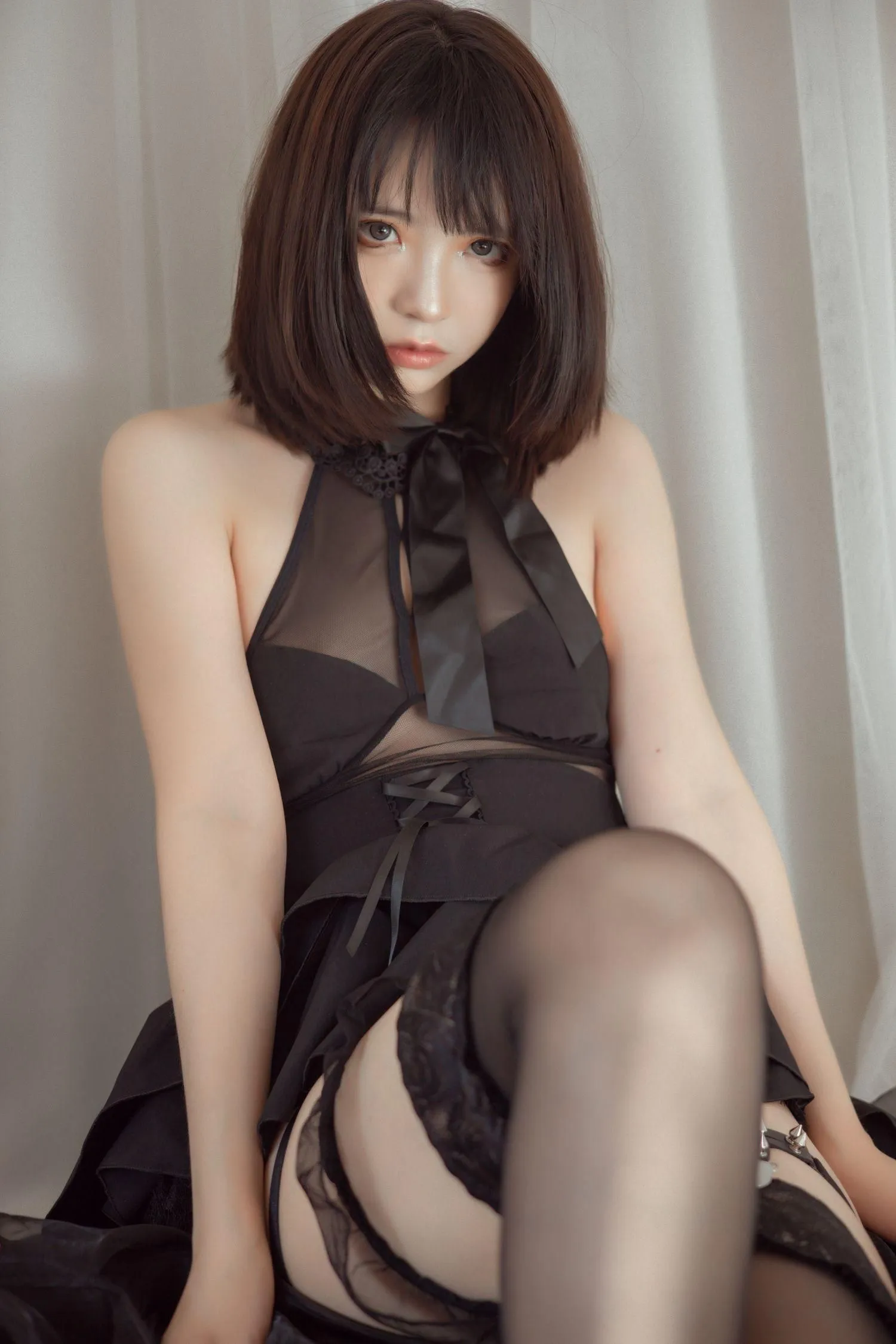 疯猫ss – NO.81 民宿黑裙 [40P]插图8