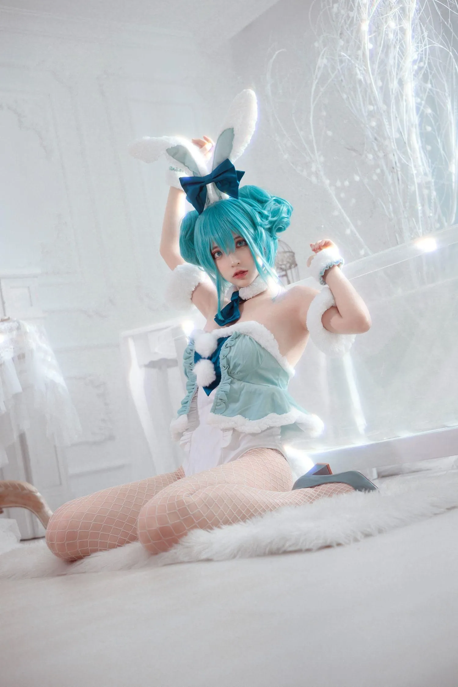疯猫ss – NO.86 miku初音兔女郎 [25P]插图