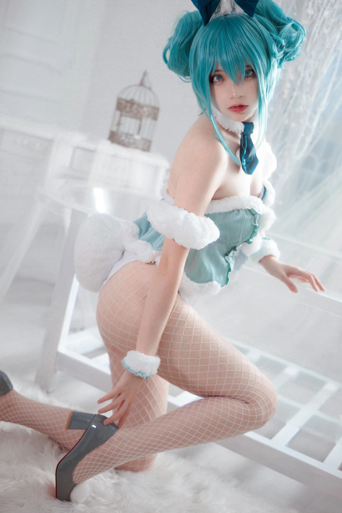 疯猫ss – NO.86 miku初音兔女郎 [25P]插图2