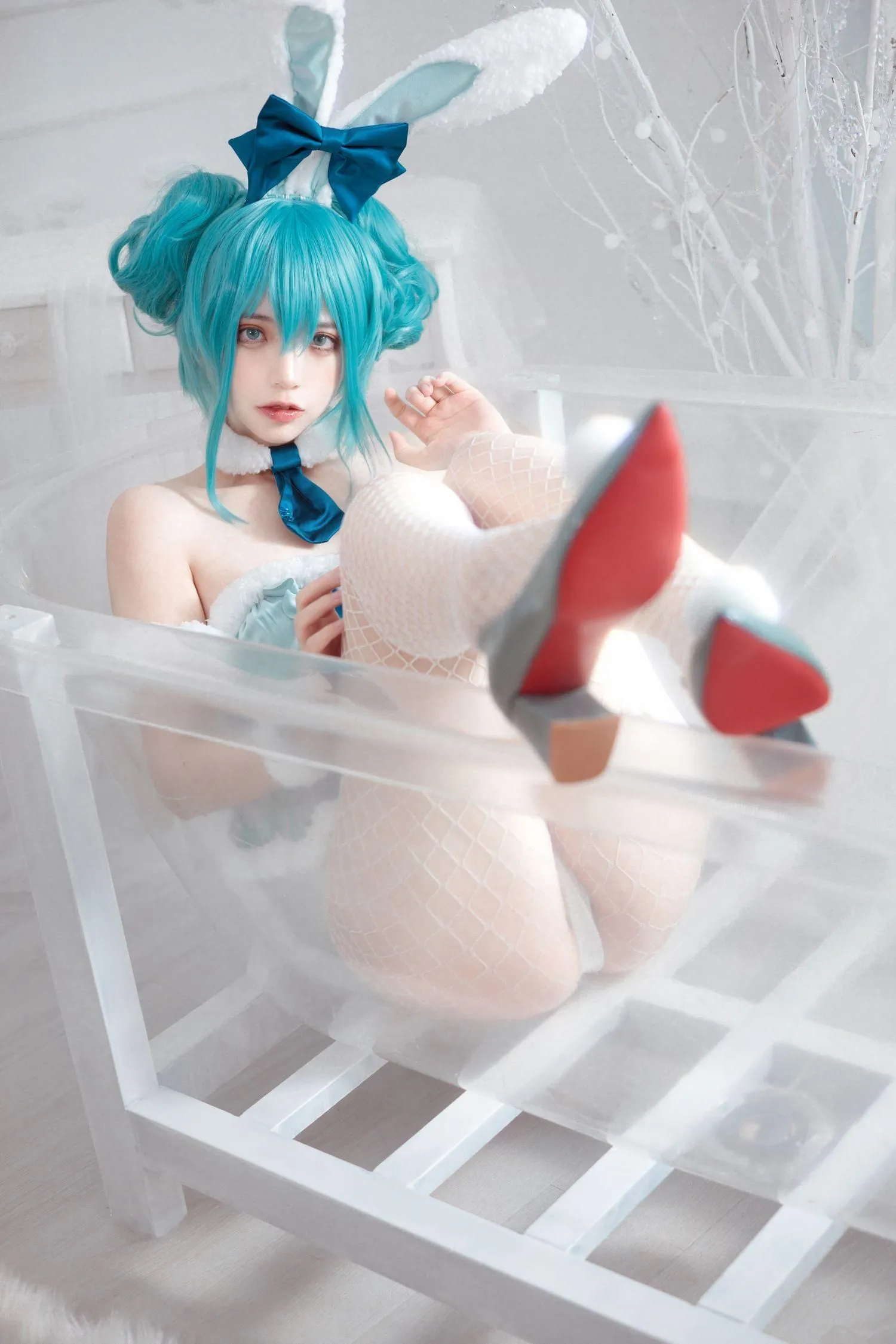 疯猫ss – NO.86 miku初音兔女郎 [25P]插图6