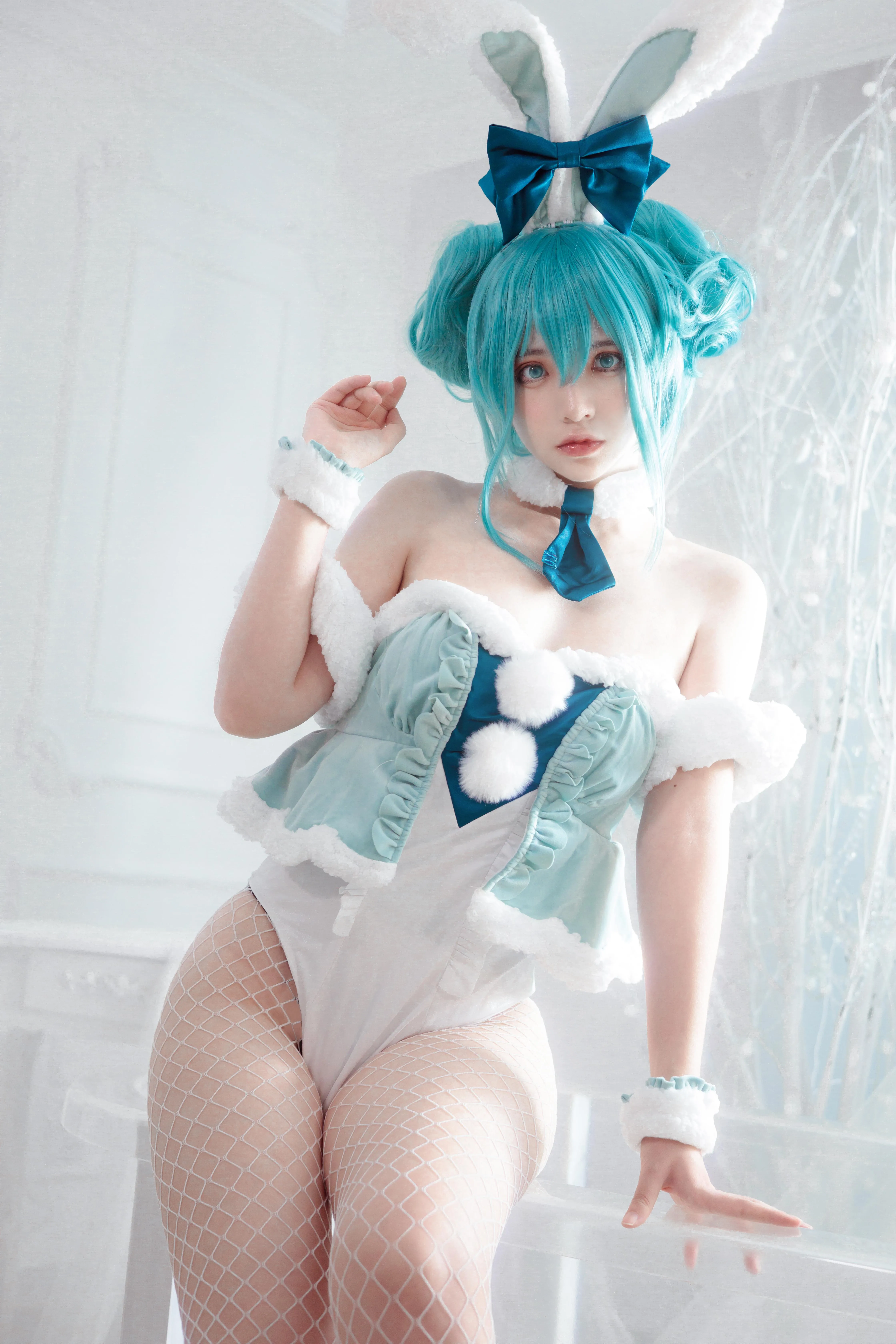 疯猫ss – NO.86 miku初音兔女郎 [25P]插图2