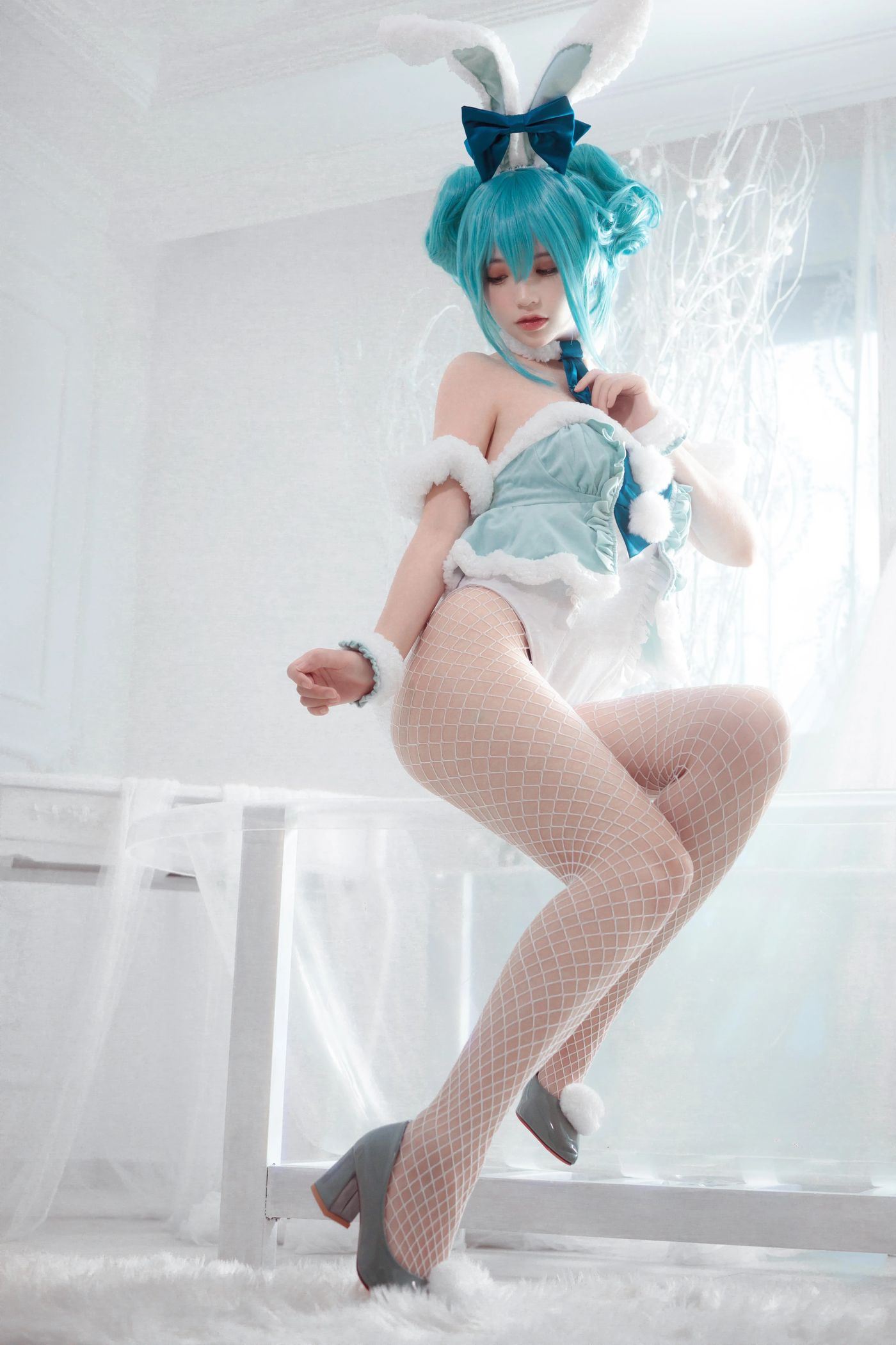 疯猫ss – NO.86 miku初音兔女郎 [25P]插图4