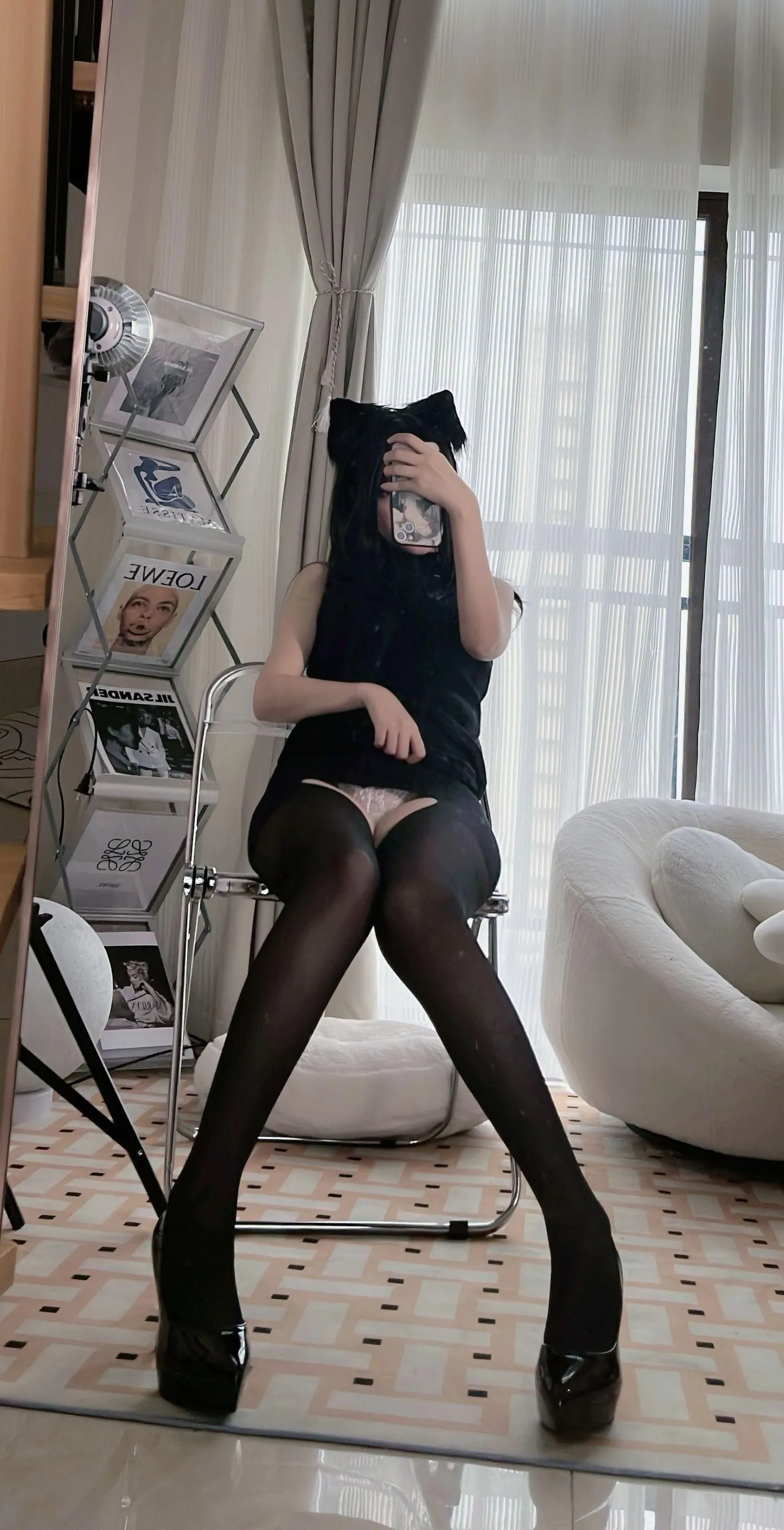疯猫ss – NO.91 黑毛衣少女 [80P]插图4