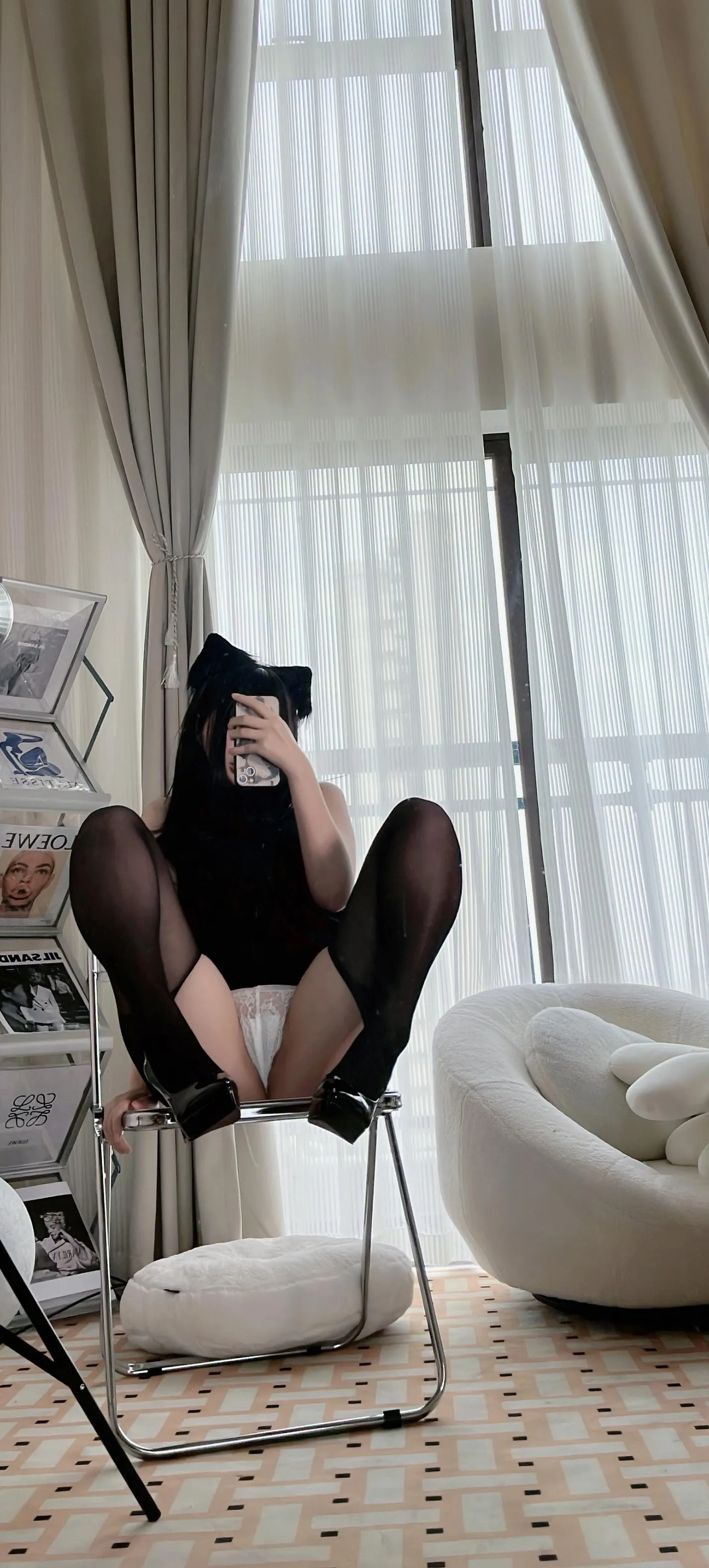疯猫ss – NO.91 黑毛衣少女 [80P]插图7