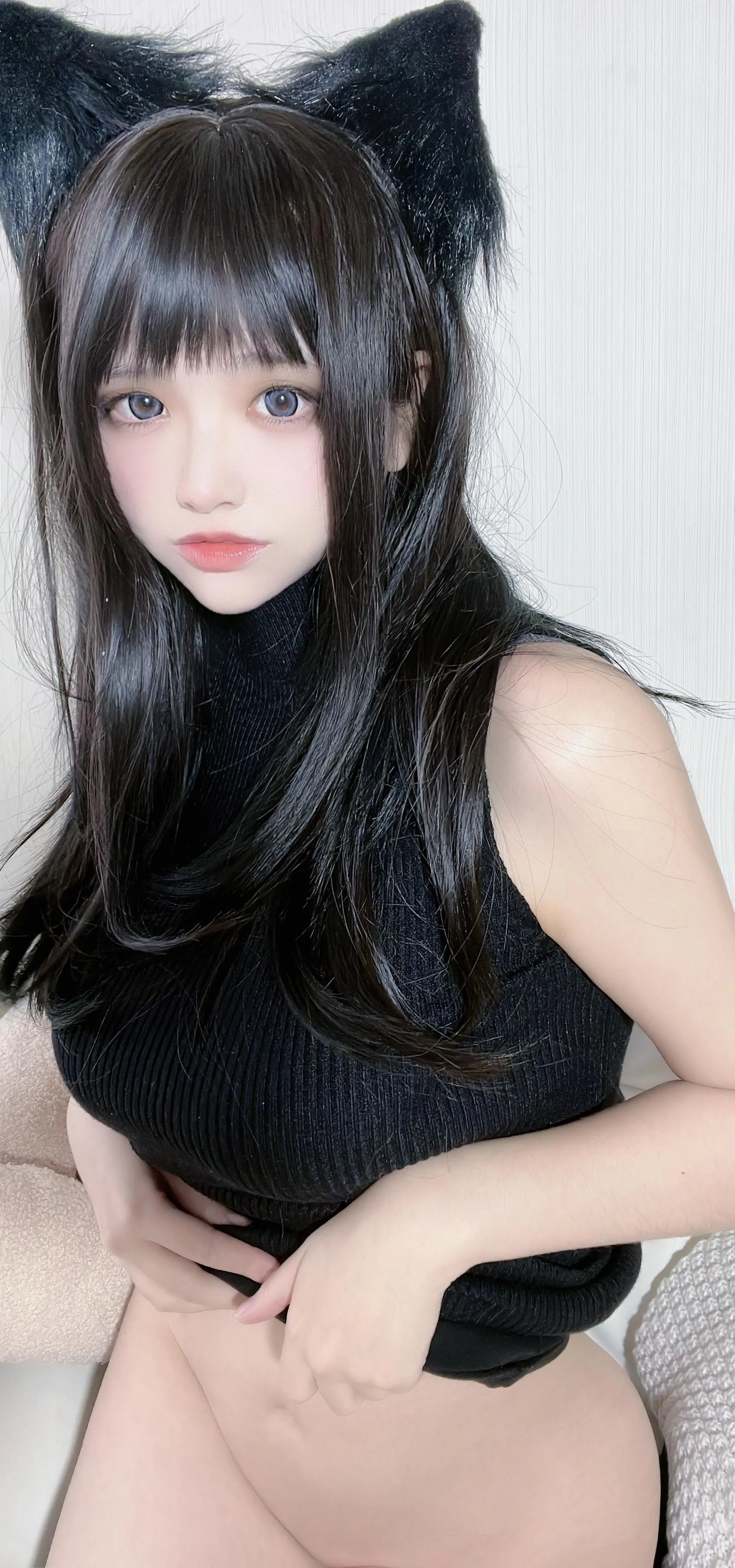 疯猫ss – NO.91 黑毛衣少女 [80P]插图4