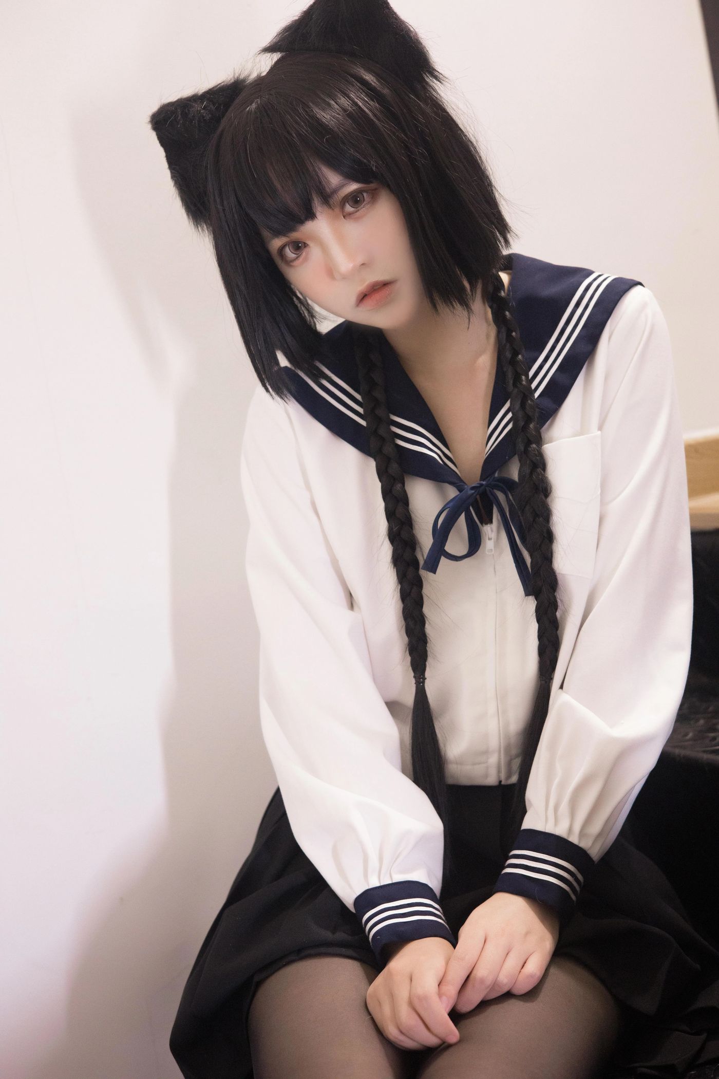疯猫ss – NO.94 制服少女 [80P]插图1