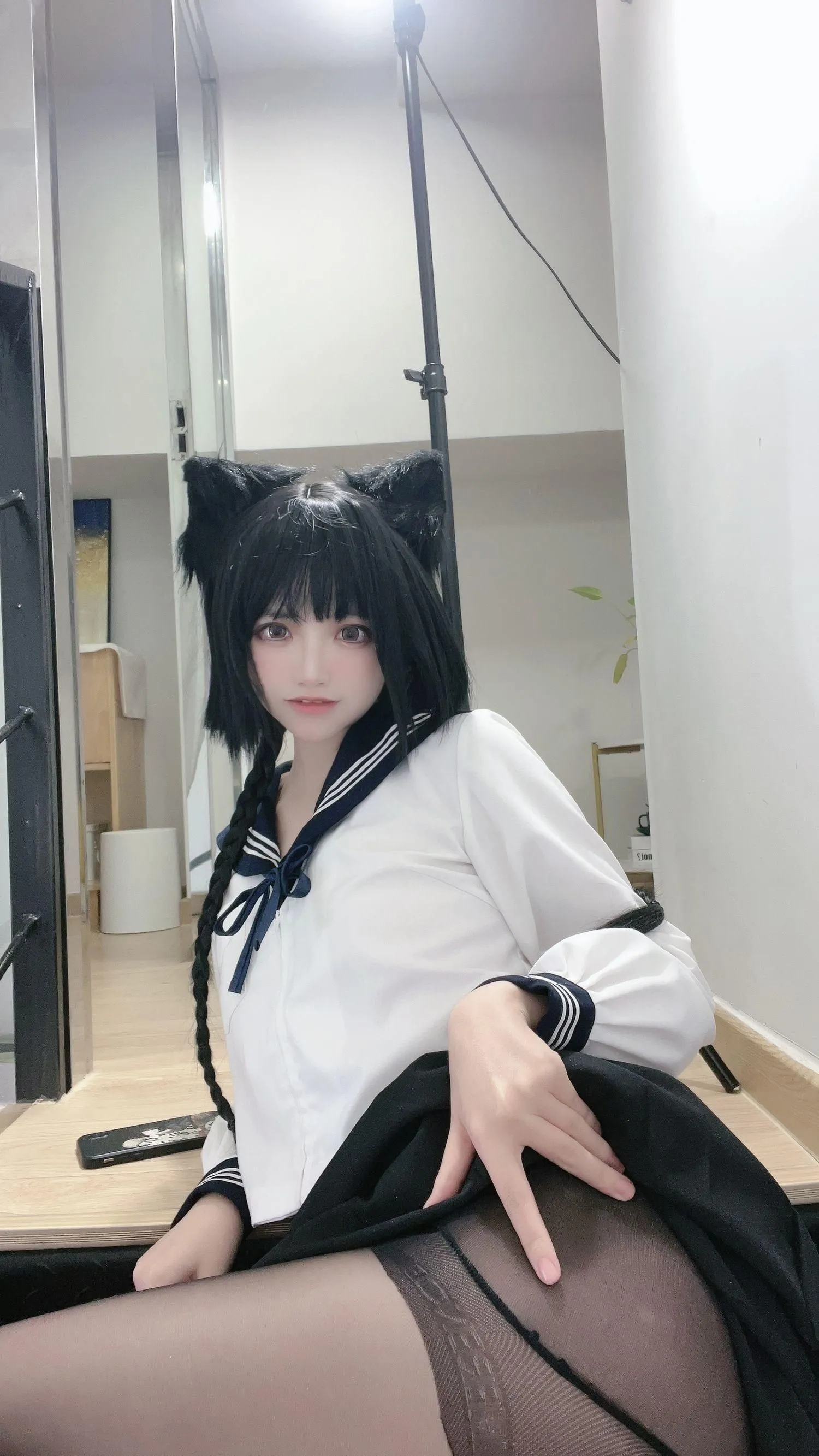 疯猫ss – NO.94 制服少女 [80P]插图3