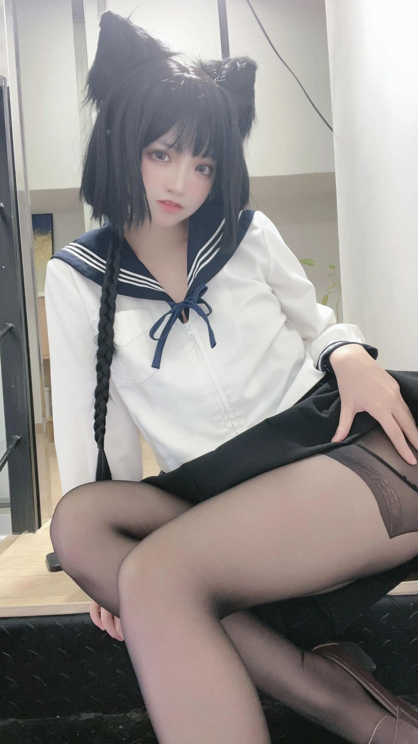 疯猫ss – NO.94 制服少女 [80P]插图1