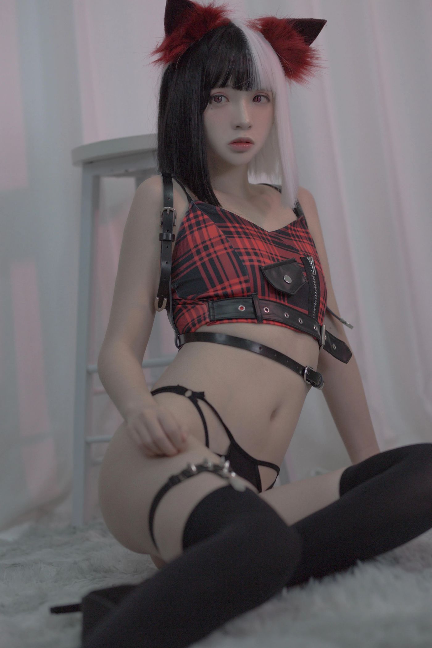 疯猫ss – NO.96 红黑耳 [40P]插图1