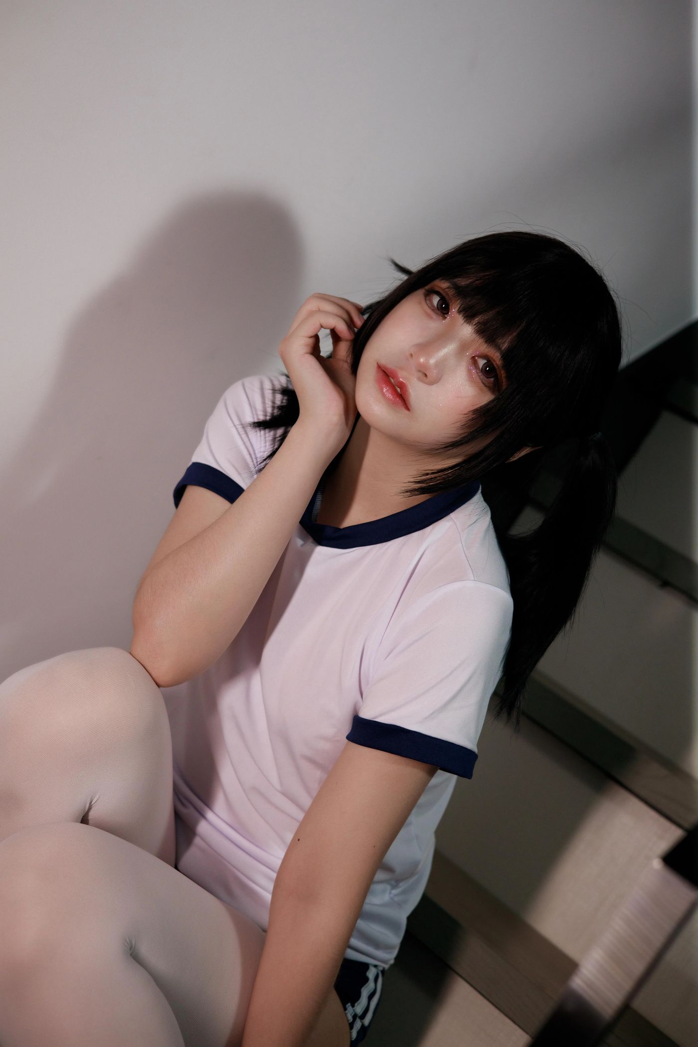 疯猫ss – NO.97 白色情人节福袋 体操服 [40P]插图8