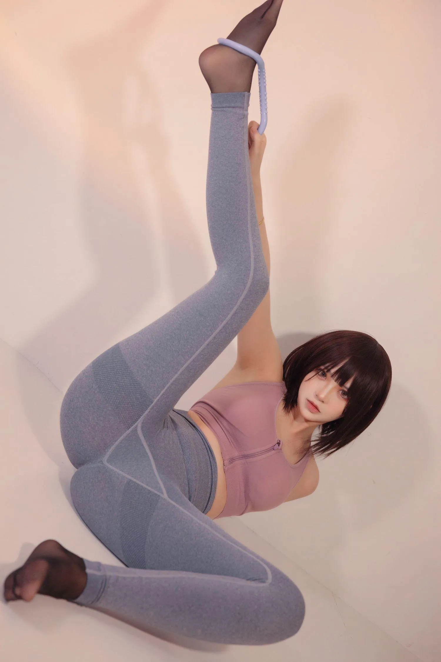 疯猫ss – NO.98 白色情人节福袋 运动衣 [40P]插图6