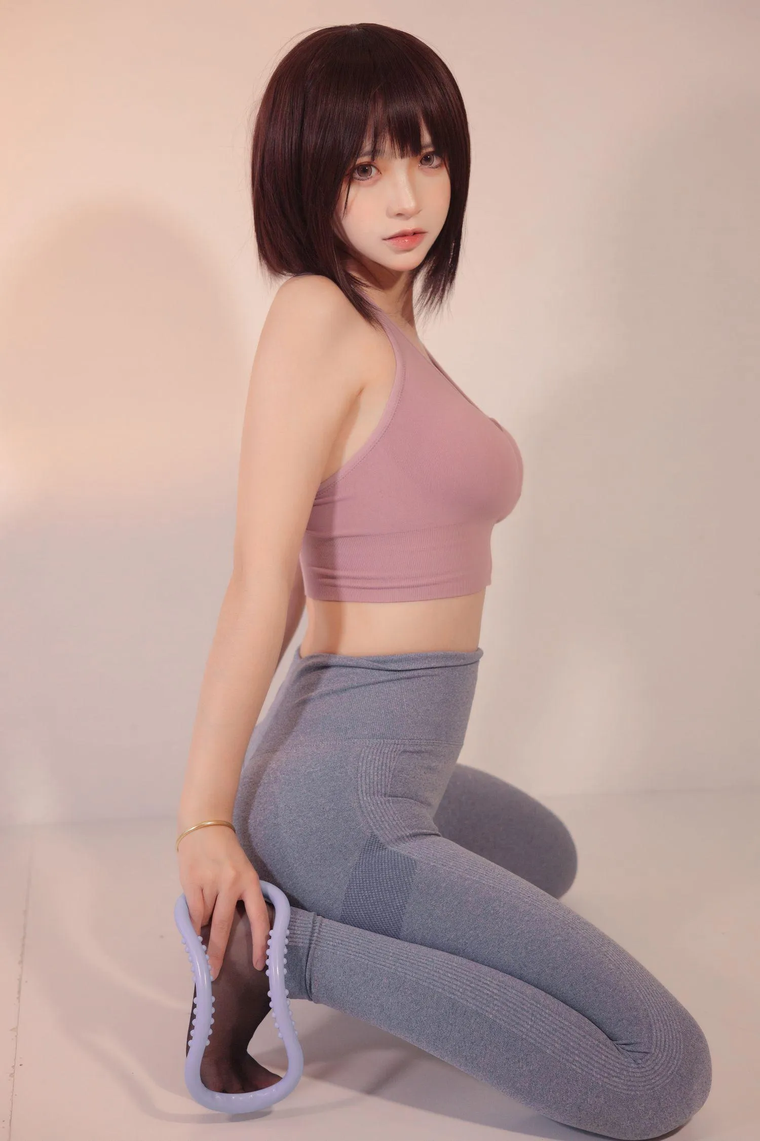 疯猫ss – NO.98 白色情人节福袋 运动衣 [40P]插图8