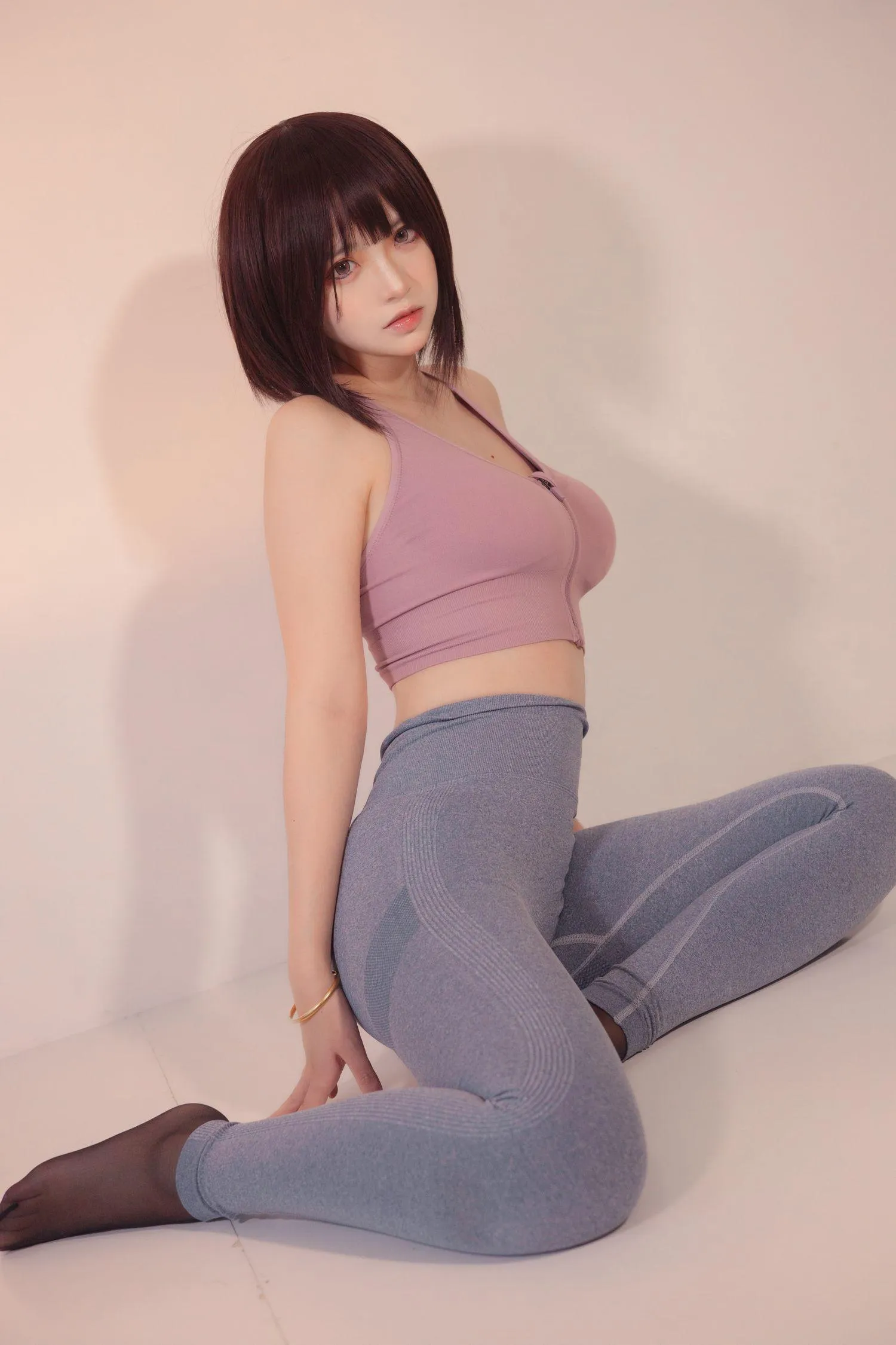 疯猫ss – NO.98 白色情人节福袋 运动衣 [40P]插图