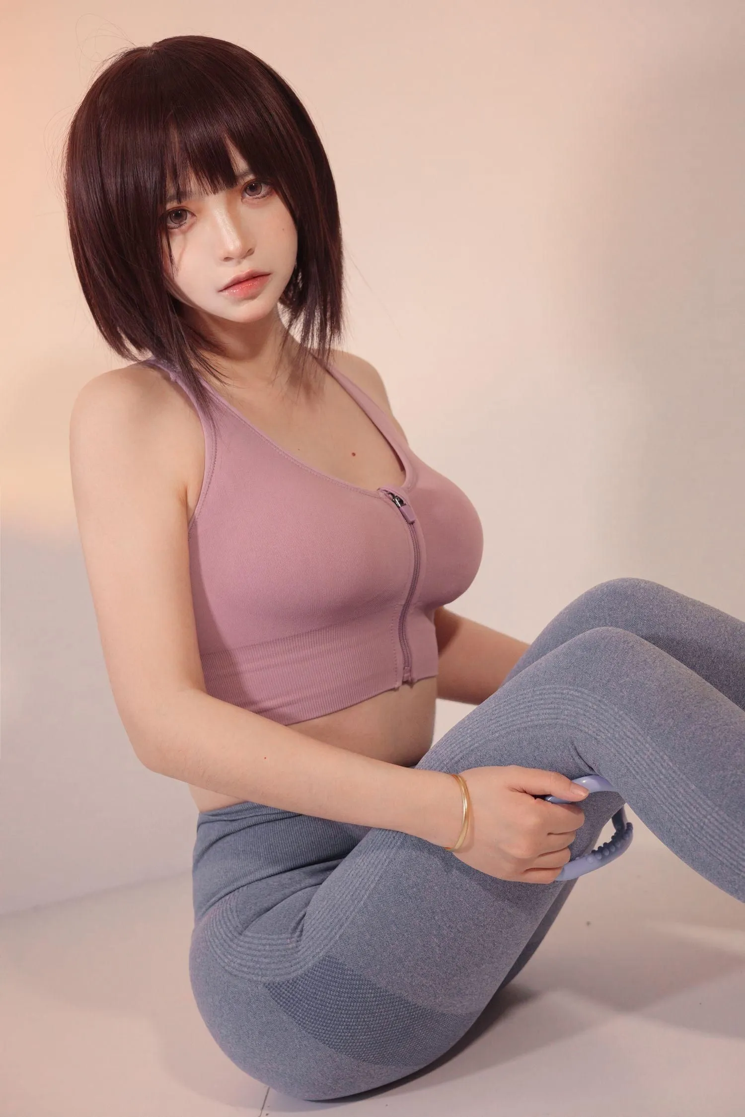 疯猫ss – NO.98 白色情人节福袋 运动衣 [40P]插图3