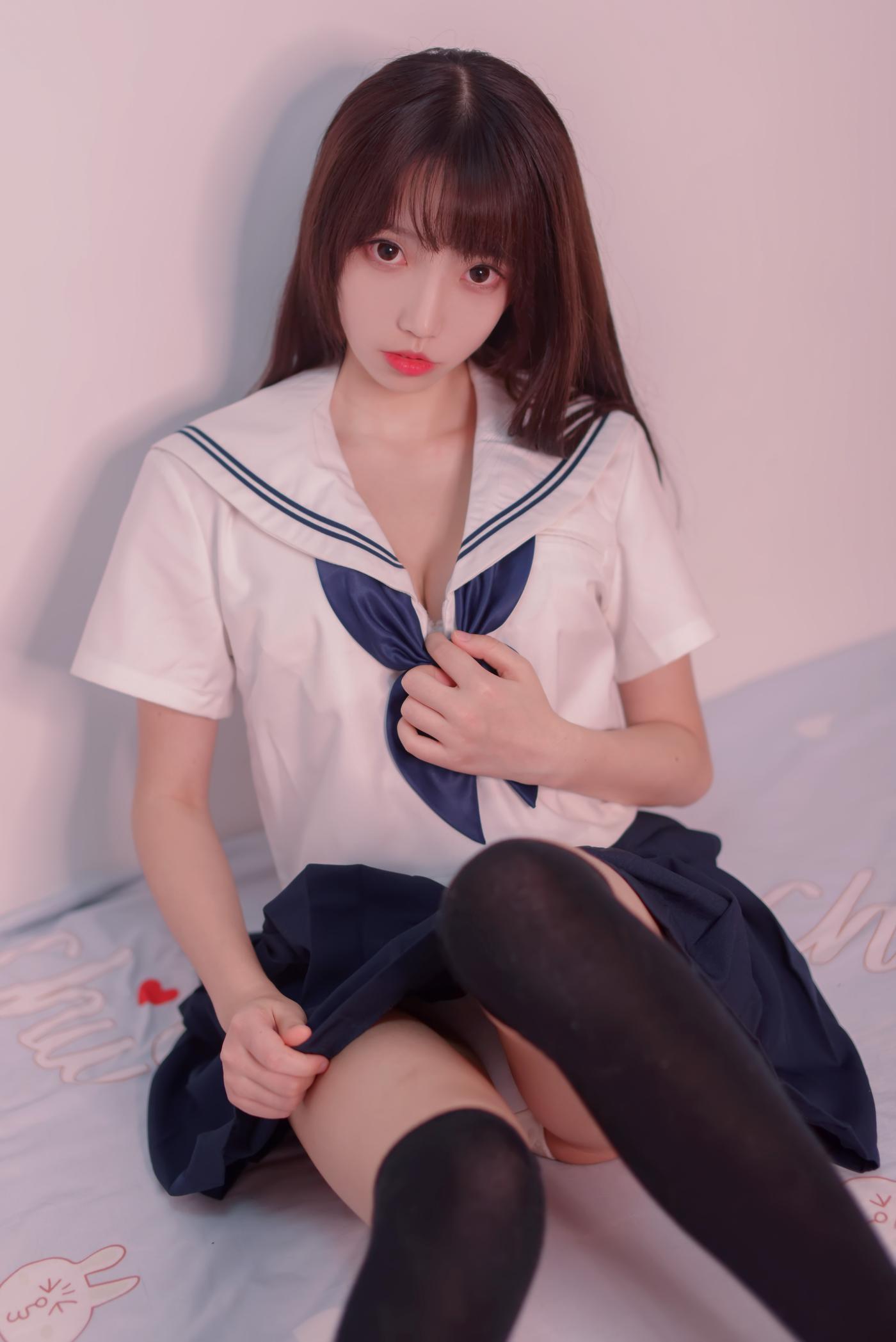 白易子教主 – NO.19 JK制服 [8P]-秀吧