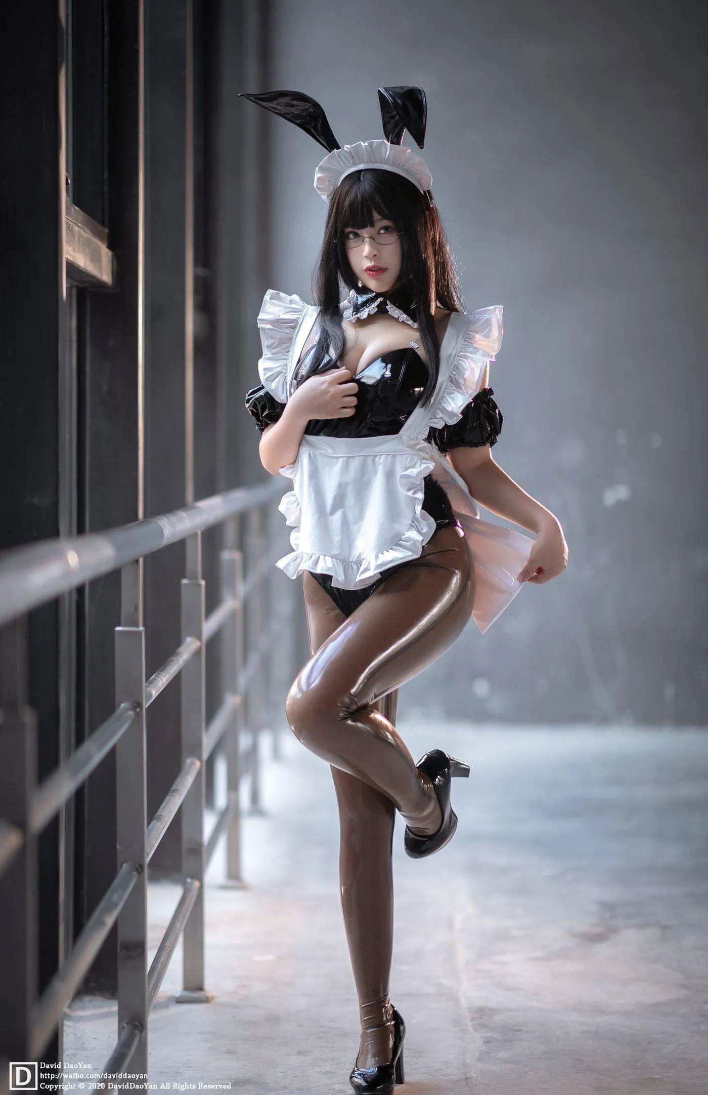 白烨 – NO.01 玉藻前同人女仆-兔女郎赠图 [12P]插图7