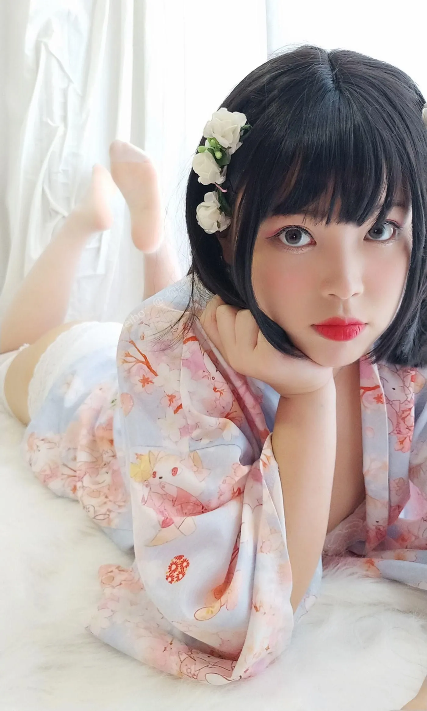 白烨 – NO.02 花与酒与少女 [66P]插图6