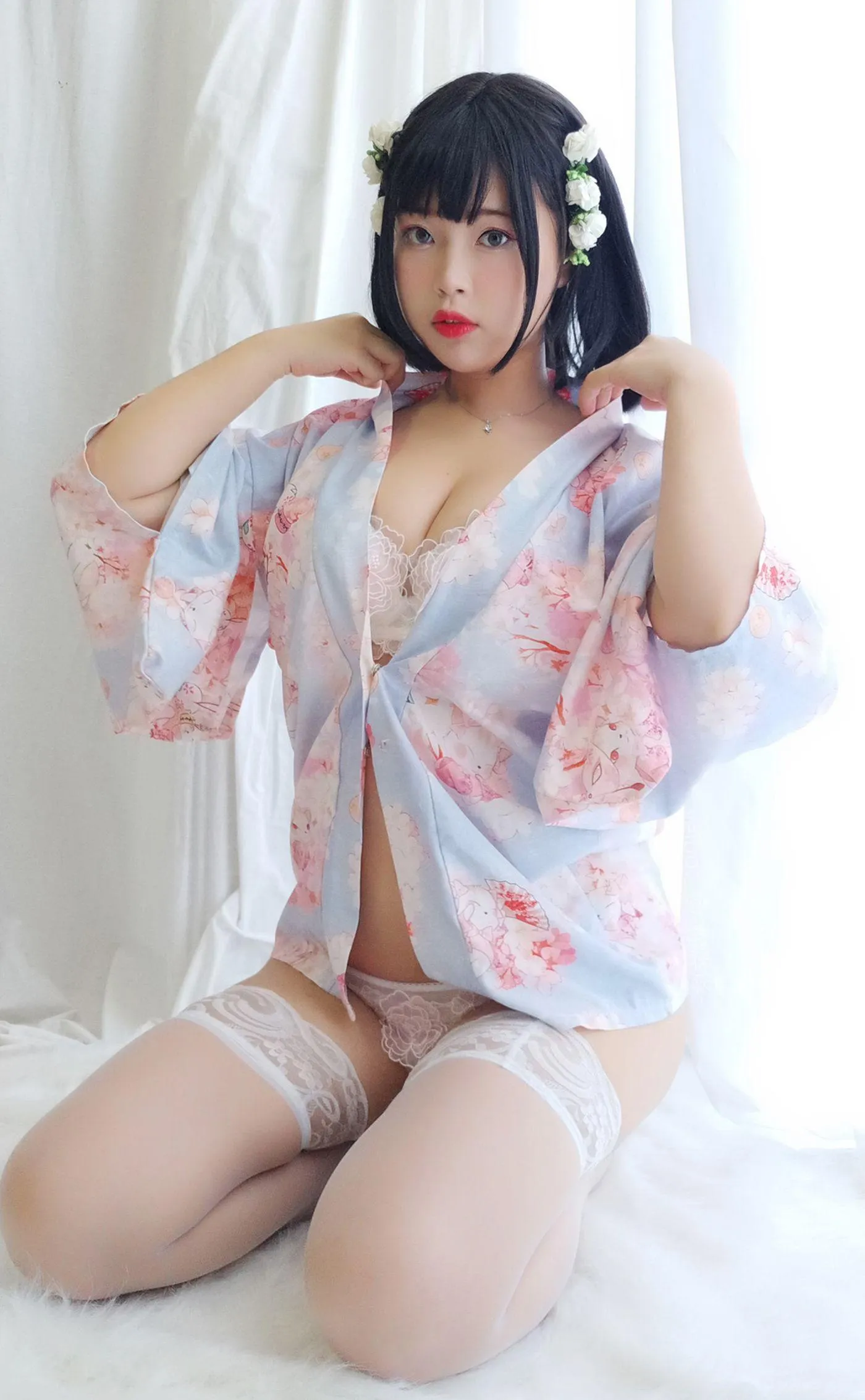 白烨 – NO.02 花与酒与少女 [66P]插图4