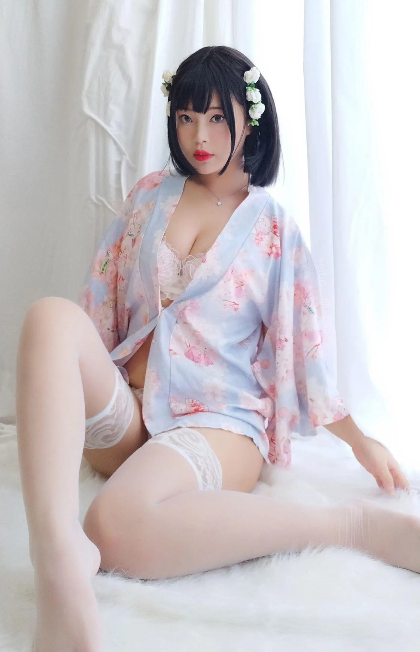 白烨 – NO.02 花与酒与少女 [66P]插图6