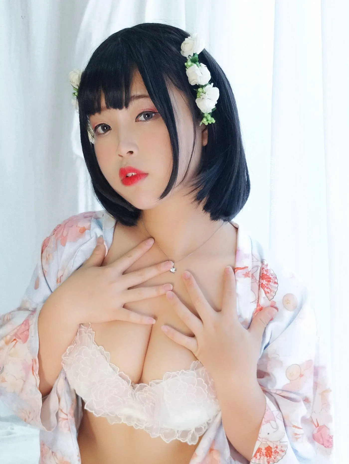 白烨 – NO.02 花与酒与少女 [66P]插图1