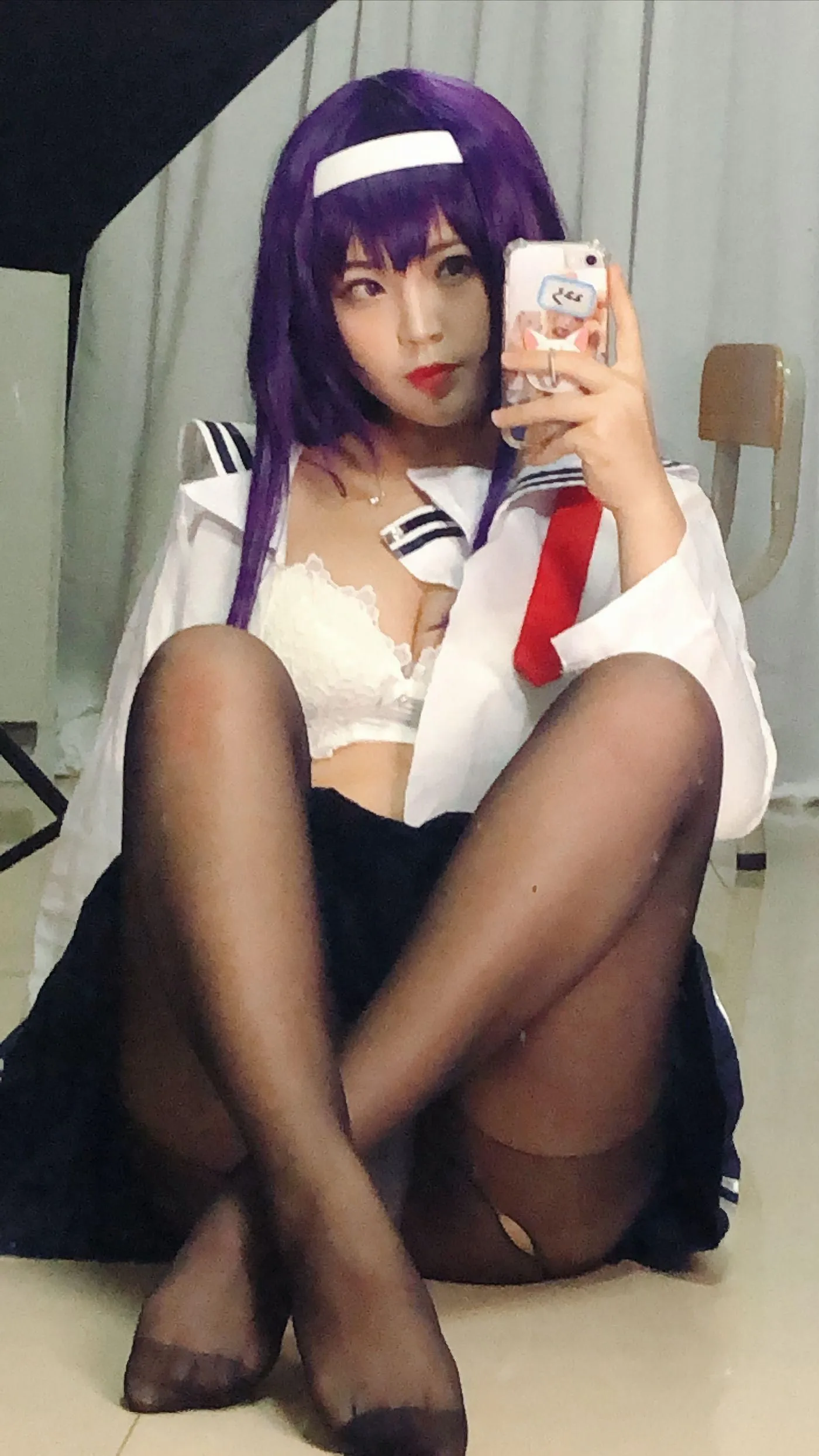白烨 – NO.11 学姐校服自拍 [26P]插图5