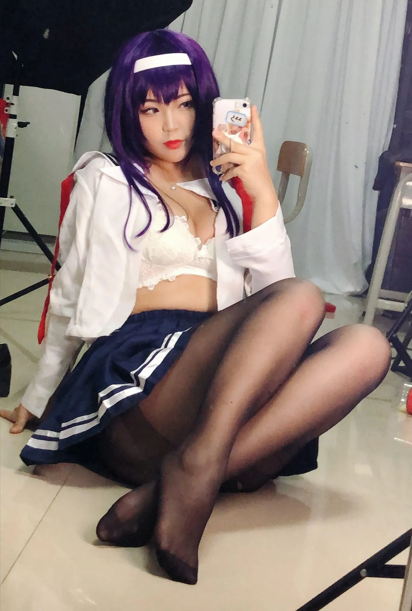 白烨 – NO.11 学姐校服自拍 [26P]插图7