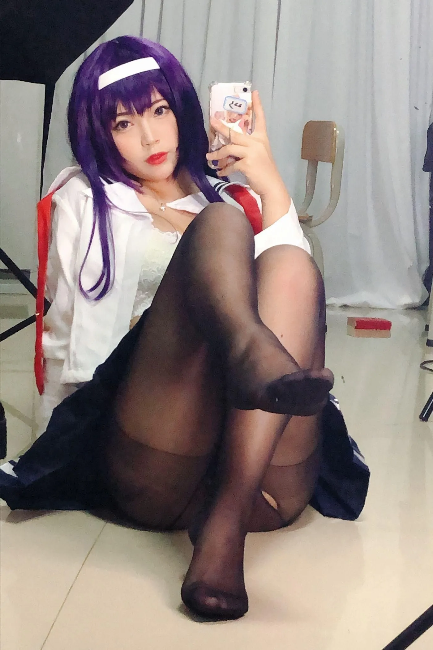 白烨 – NO.11 学姐校服自拍 [26P]插图9